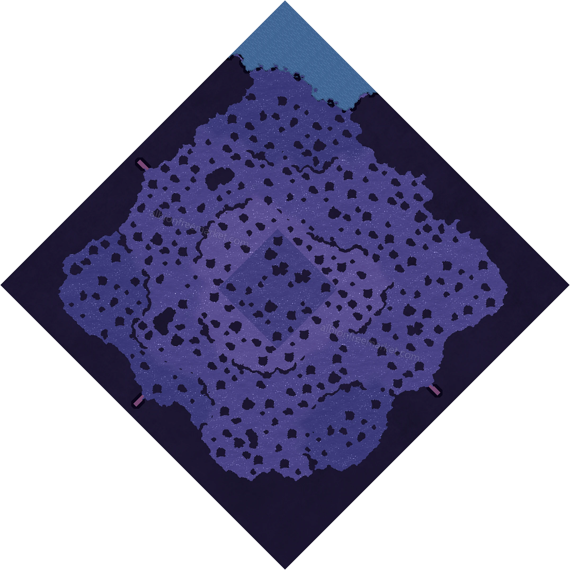 The Mists Albion Online map