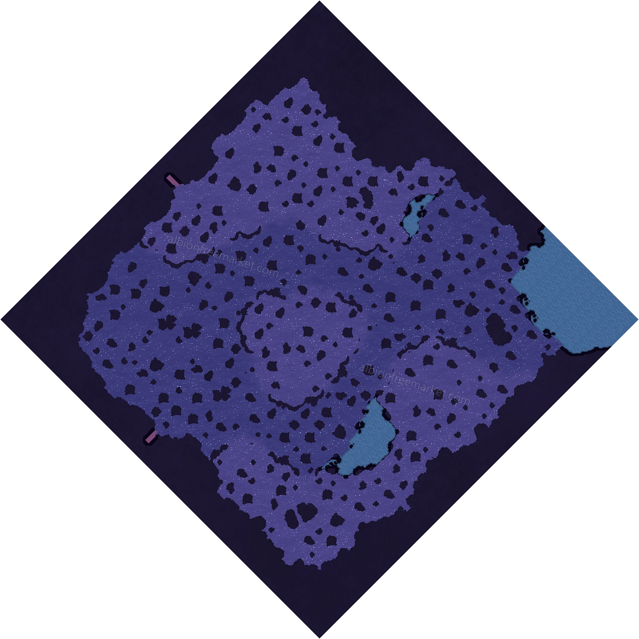 The Mists Albion Online map