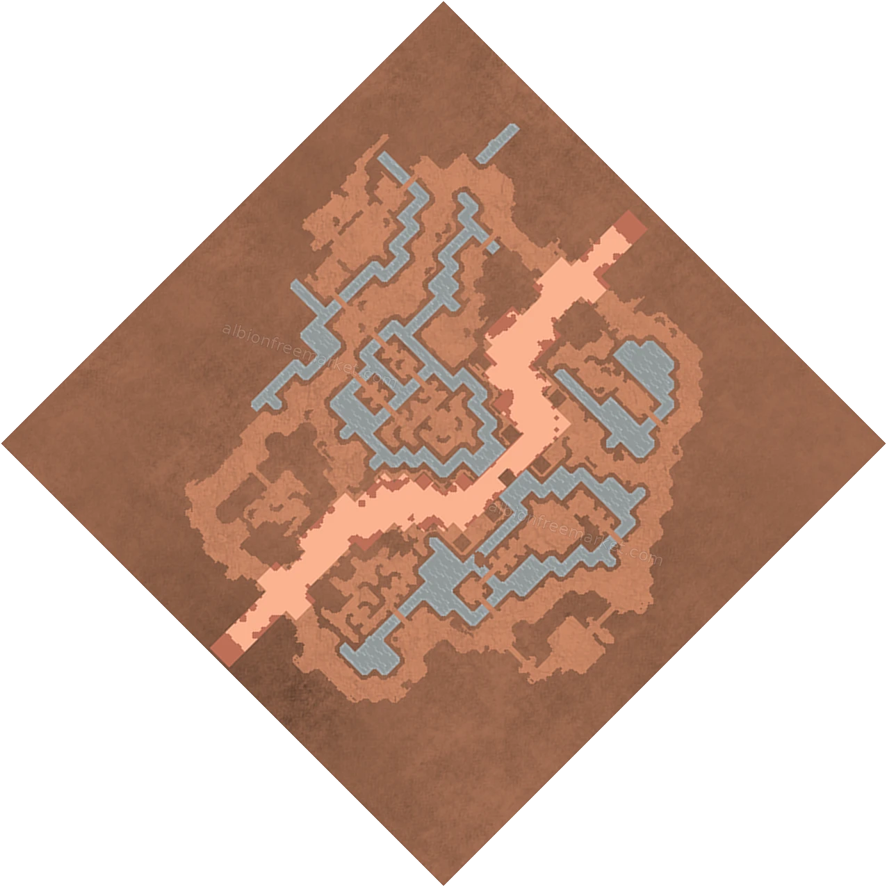 Nightbloom Track Albion Online map
