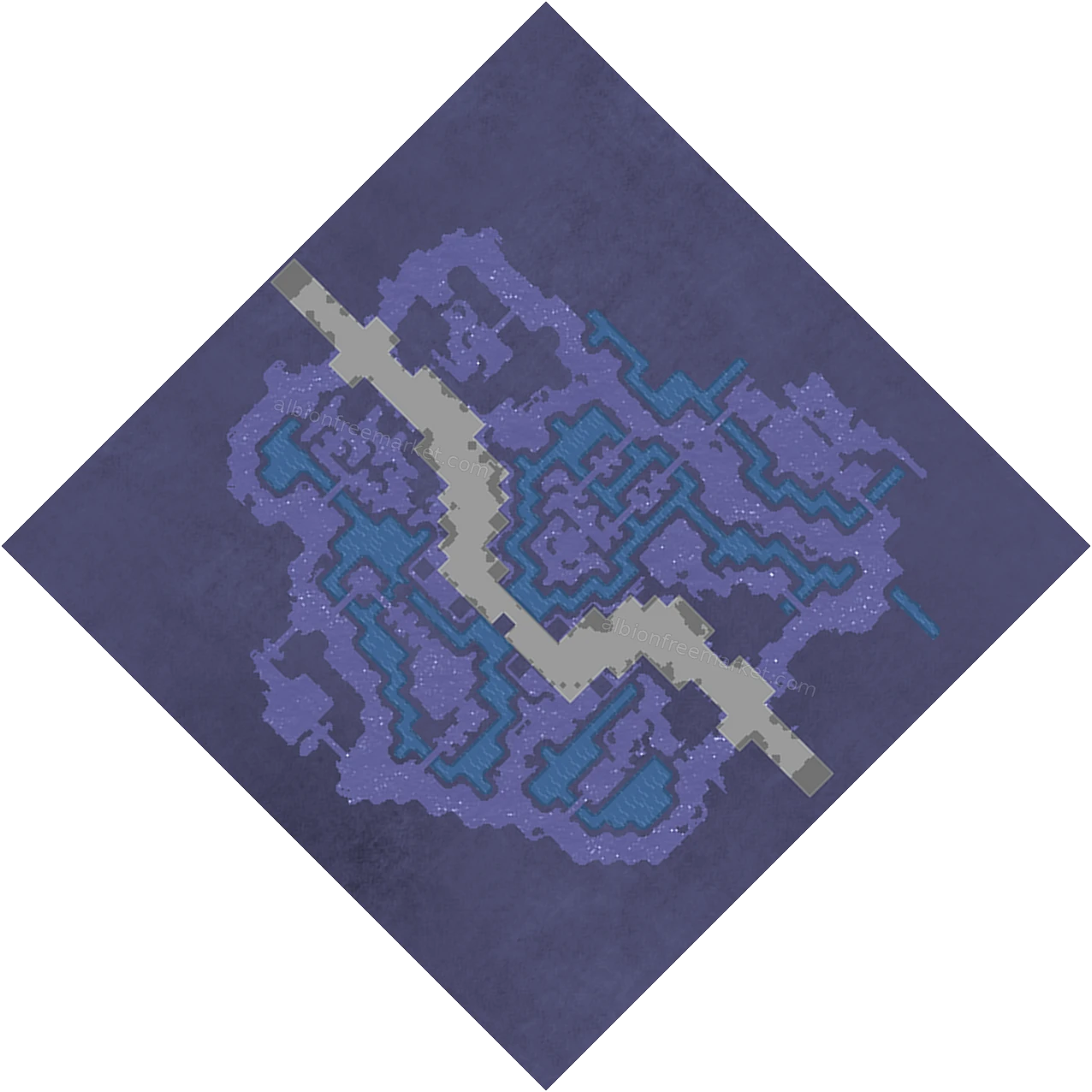 Darkseep Core Albion Online map