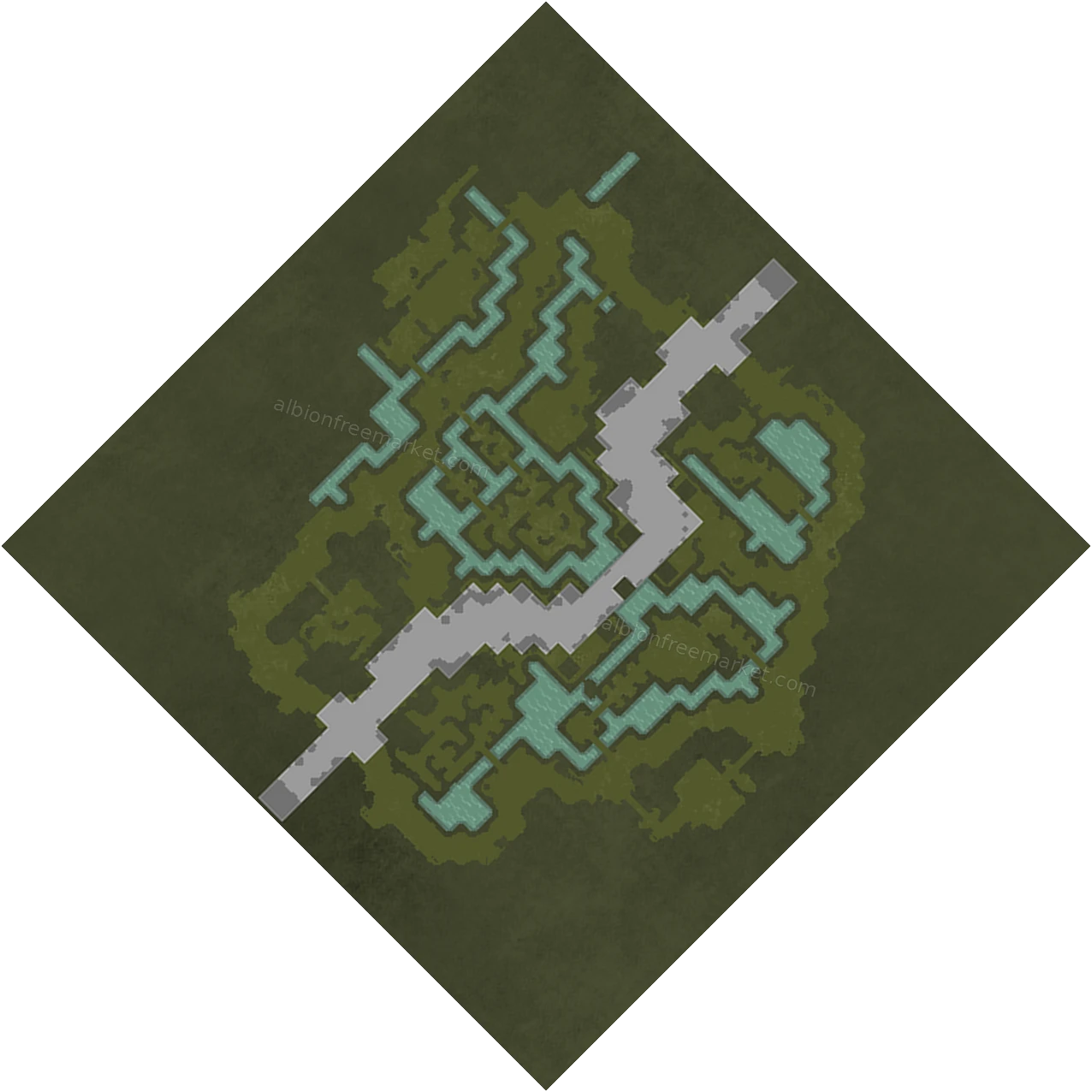 Whitecap Cave Albion Online map