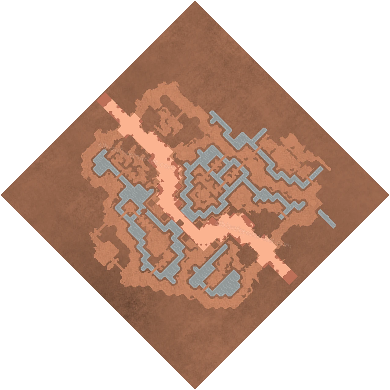 Middlemurk Path Albion Online map