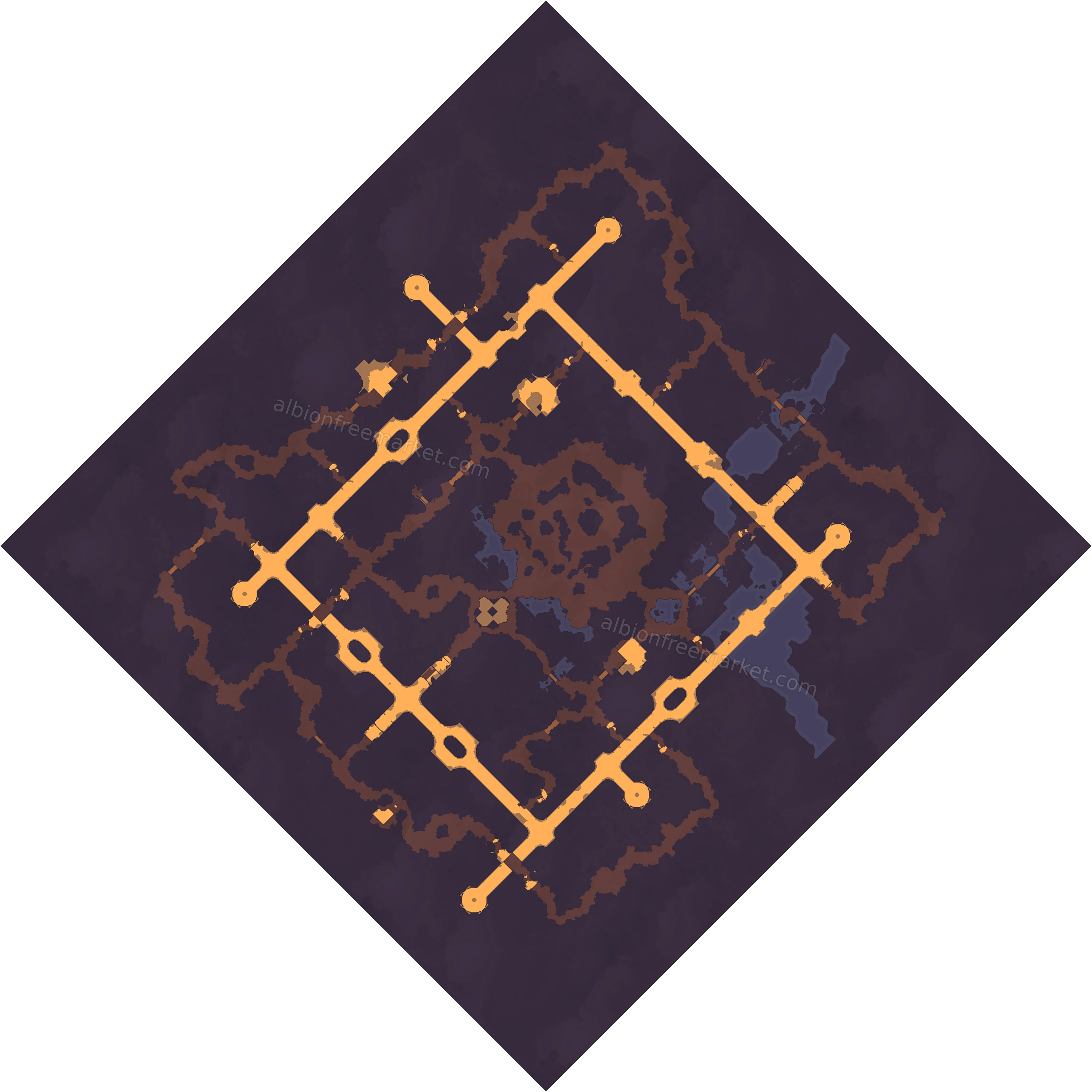Oieitos-Ixakaum Albion Online map