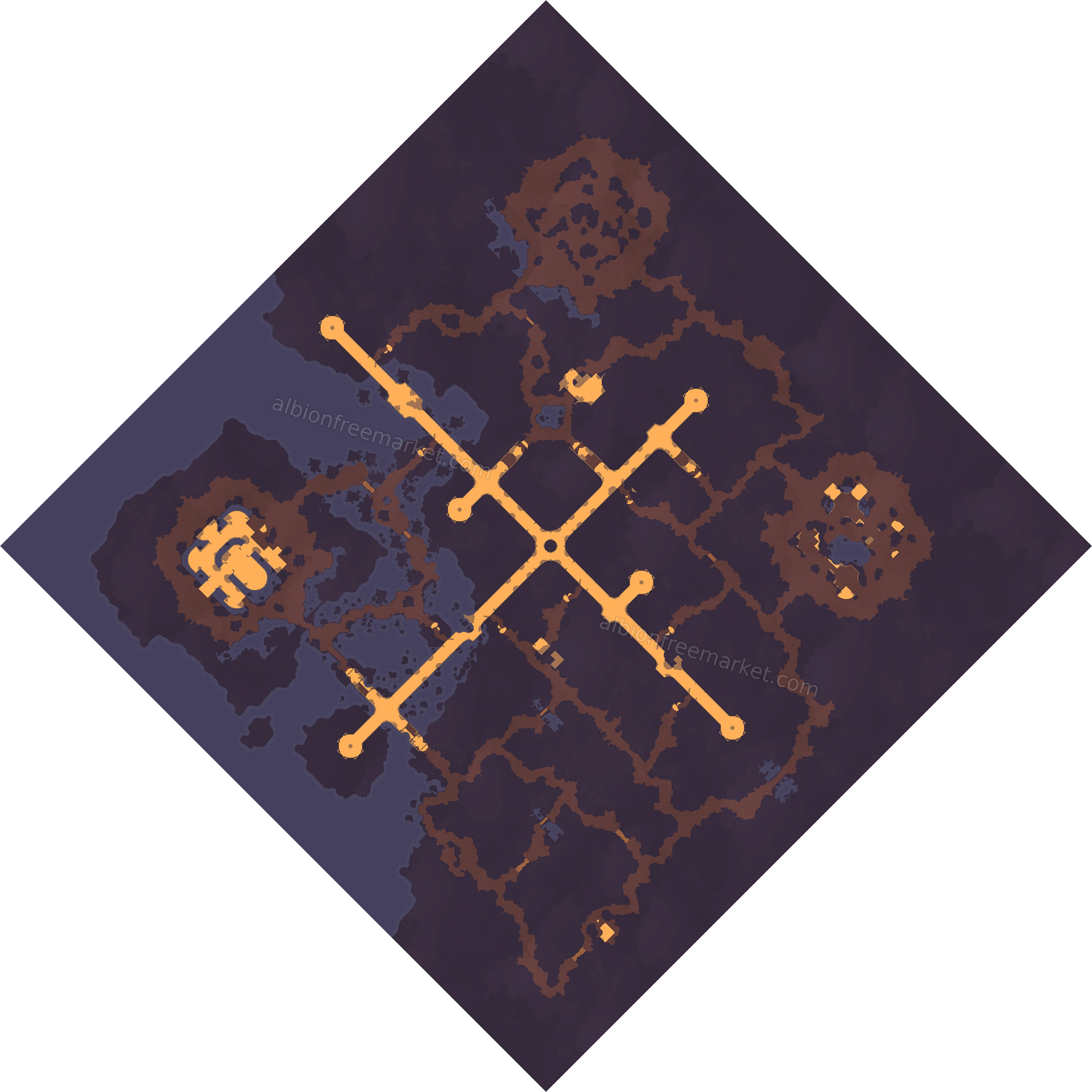 Xouitos-Eyoztum Albion Online map