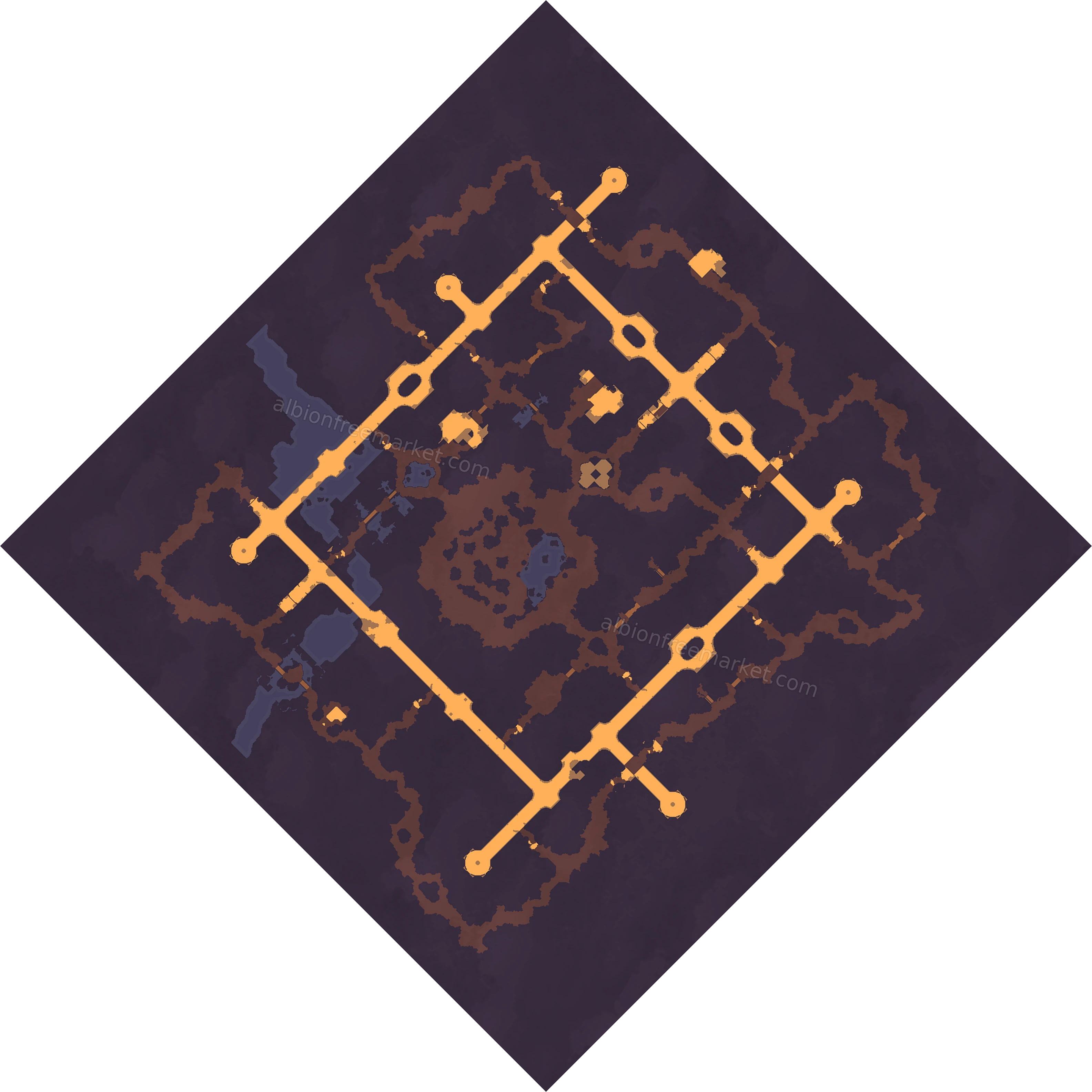Oebitos-Eraerom Albion Online map