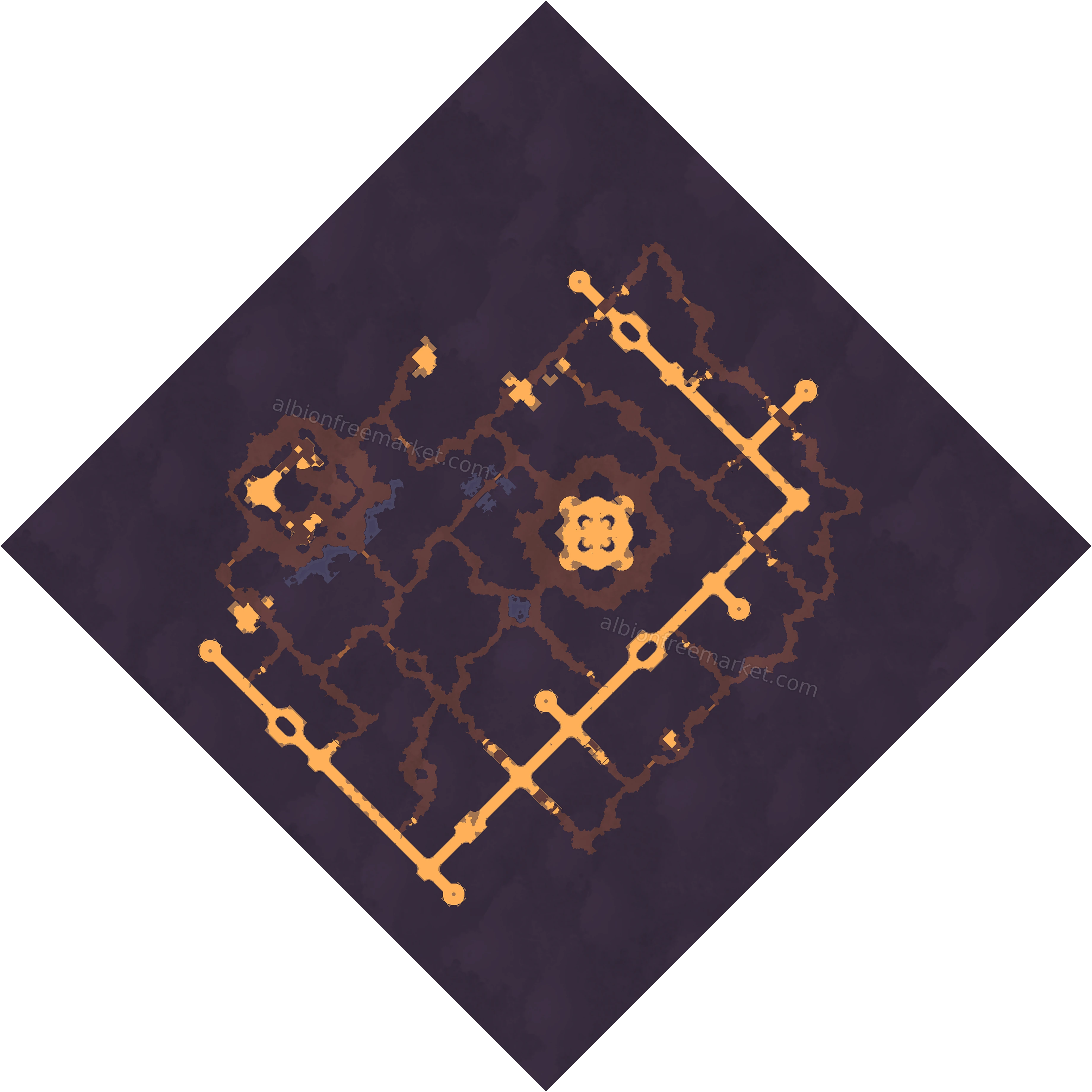 Conos-Avaelum Albion Online map