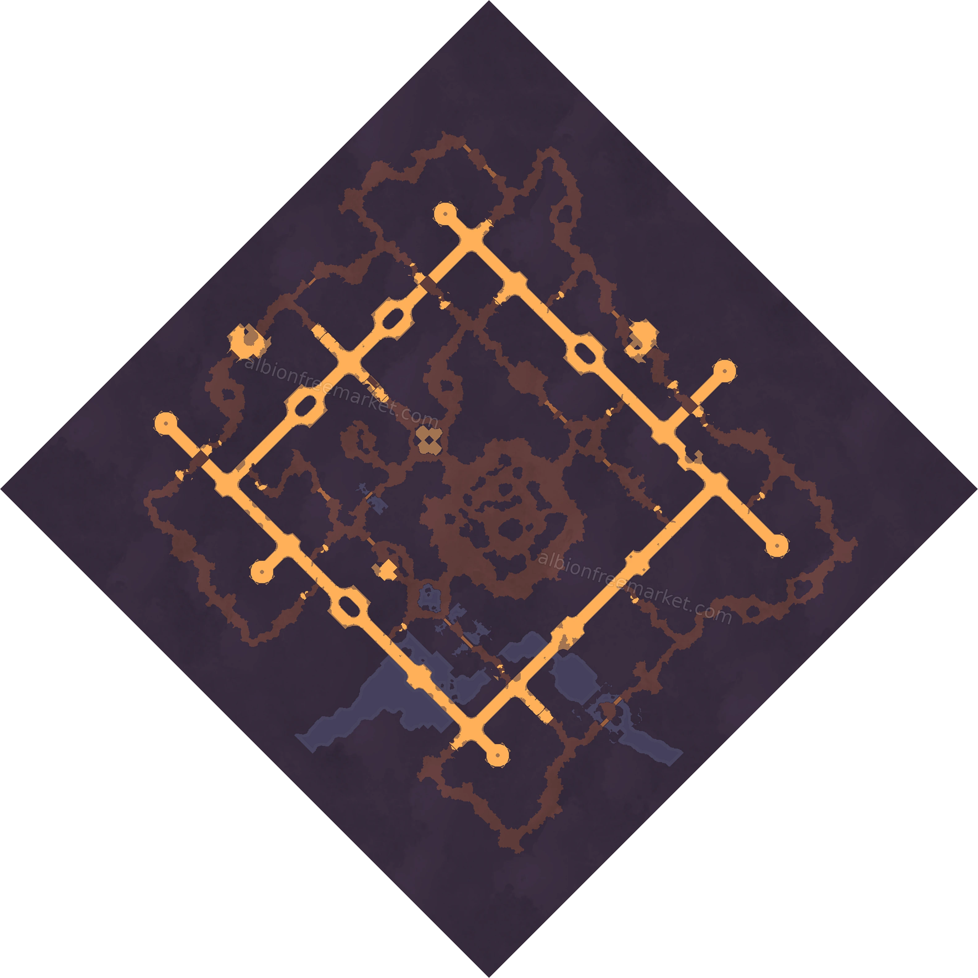Oynites-Araosum Albion Online map