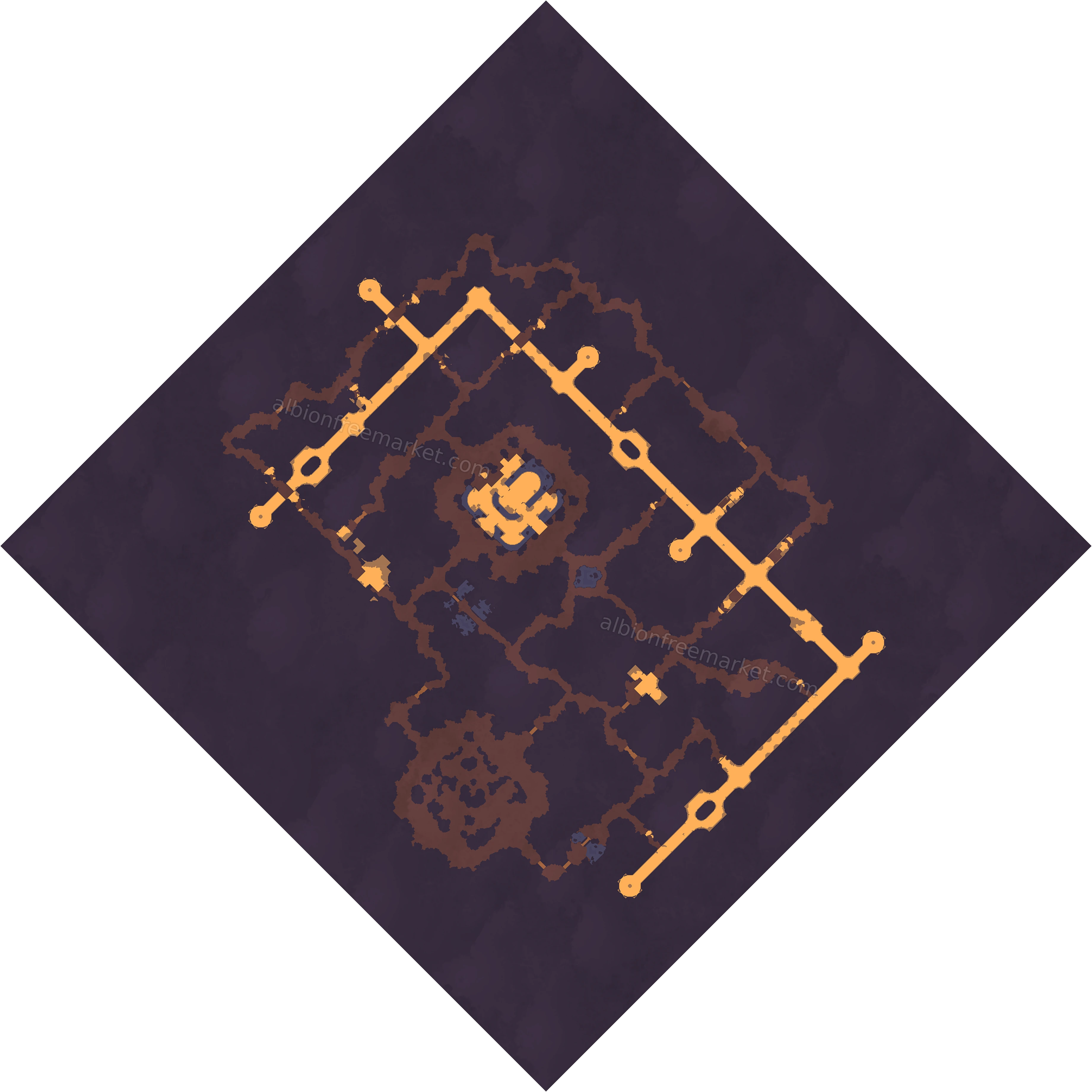 Coritos-Avemlum Albion Online map