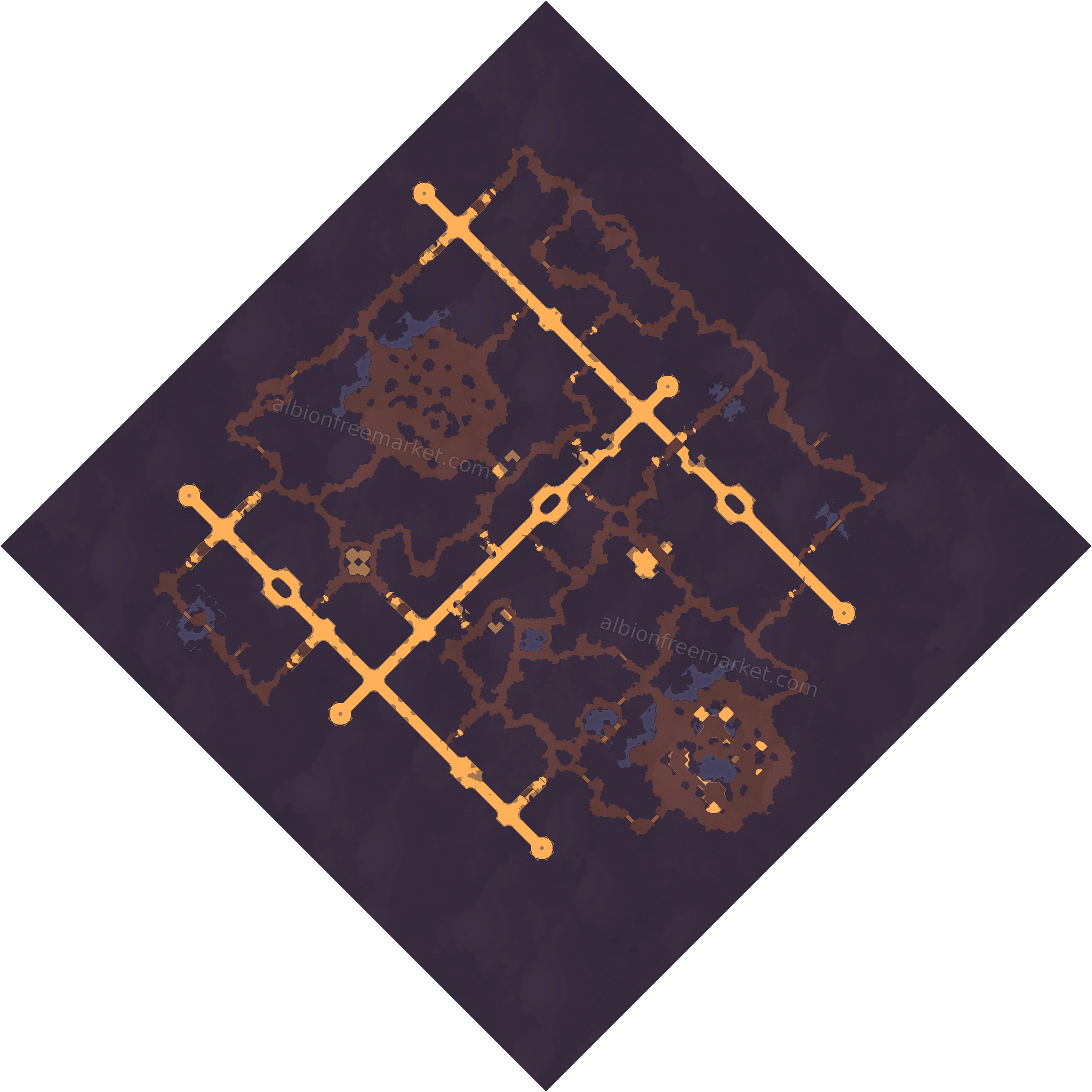 Heritos-Exozlos Albion Online map
