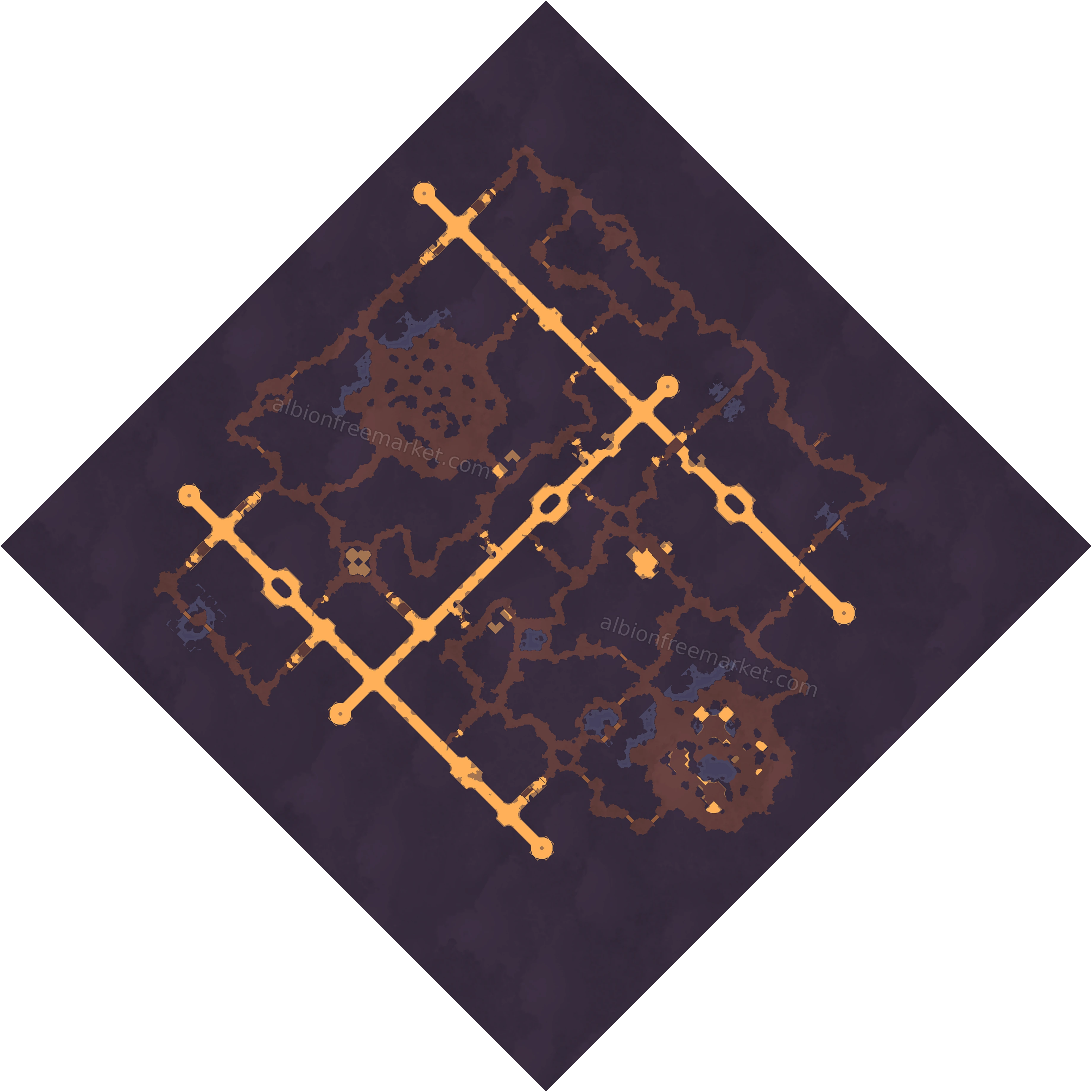 Heritos-Exozlos Albion Online map