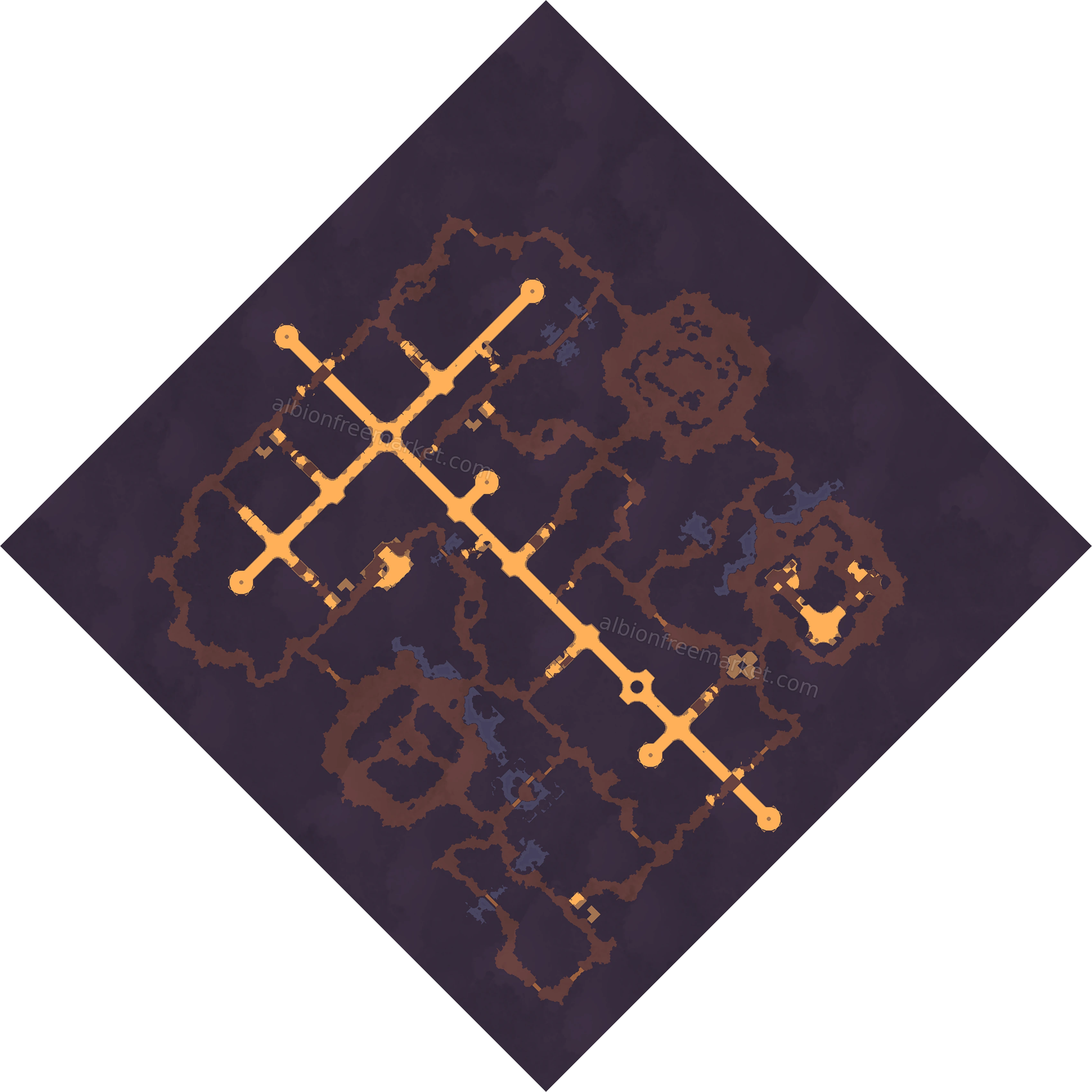 Tiros-Ouultum Albion Online map