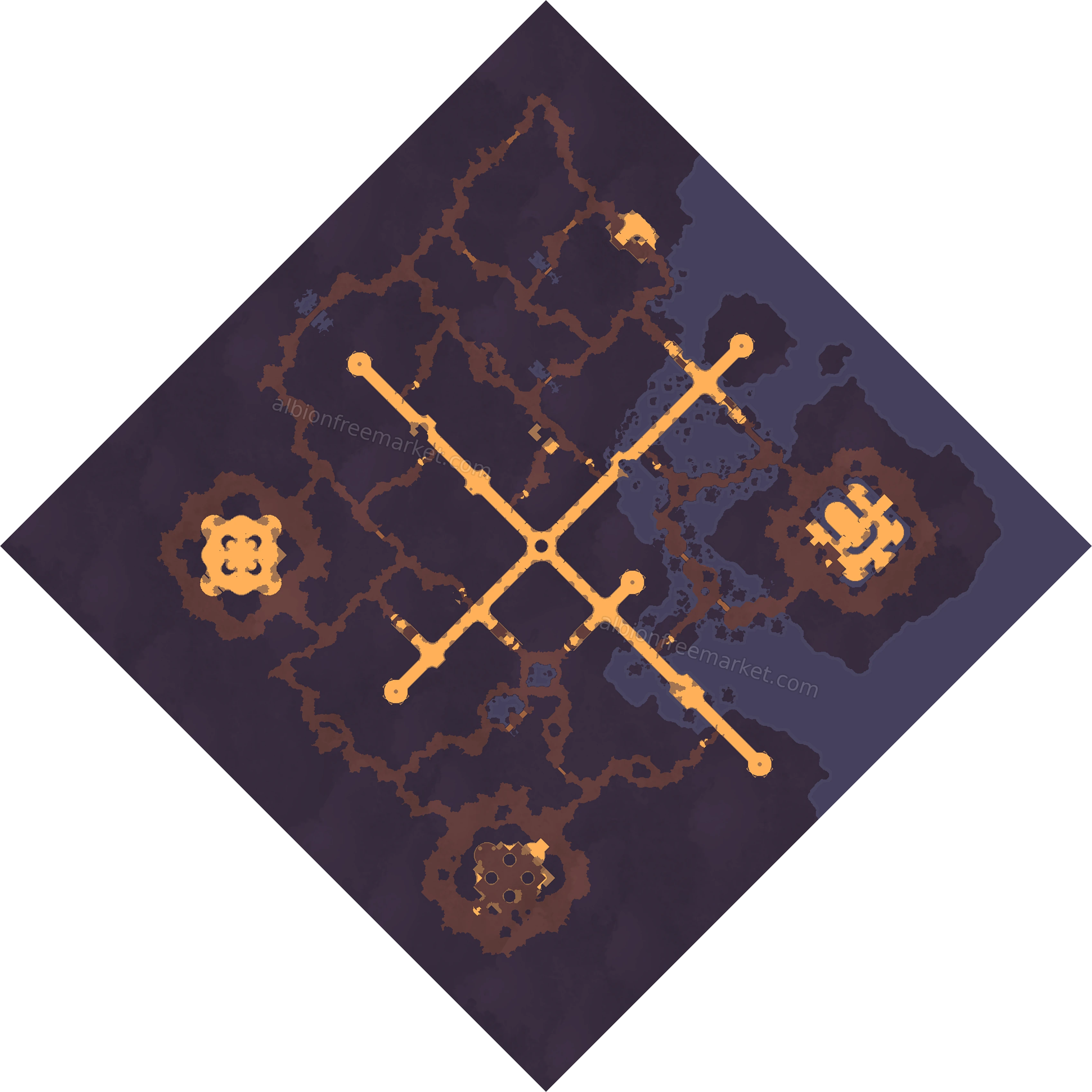 Xasos-Oneulum Albion Online map
