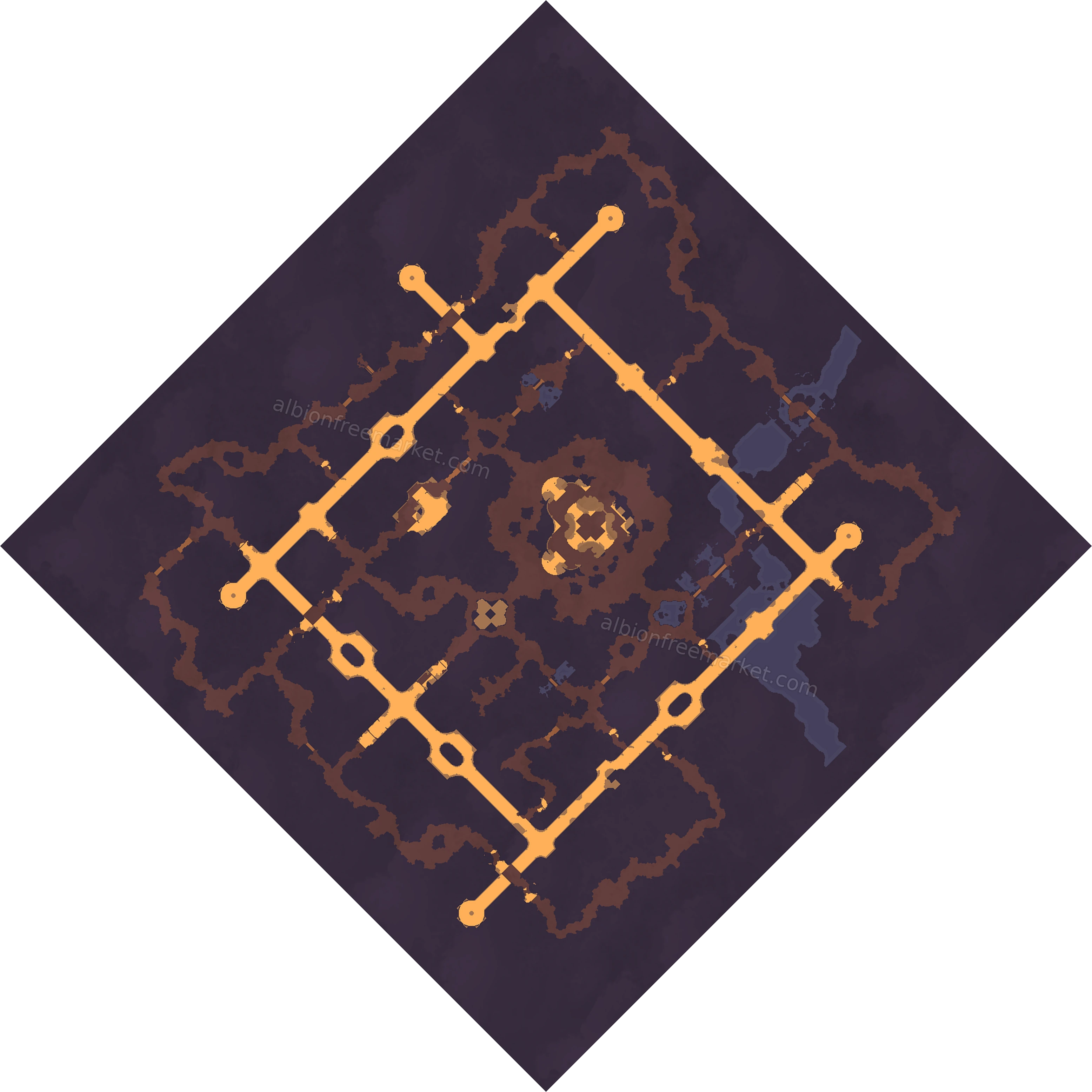 Oebitos-Oyozam Albion Online map