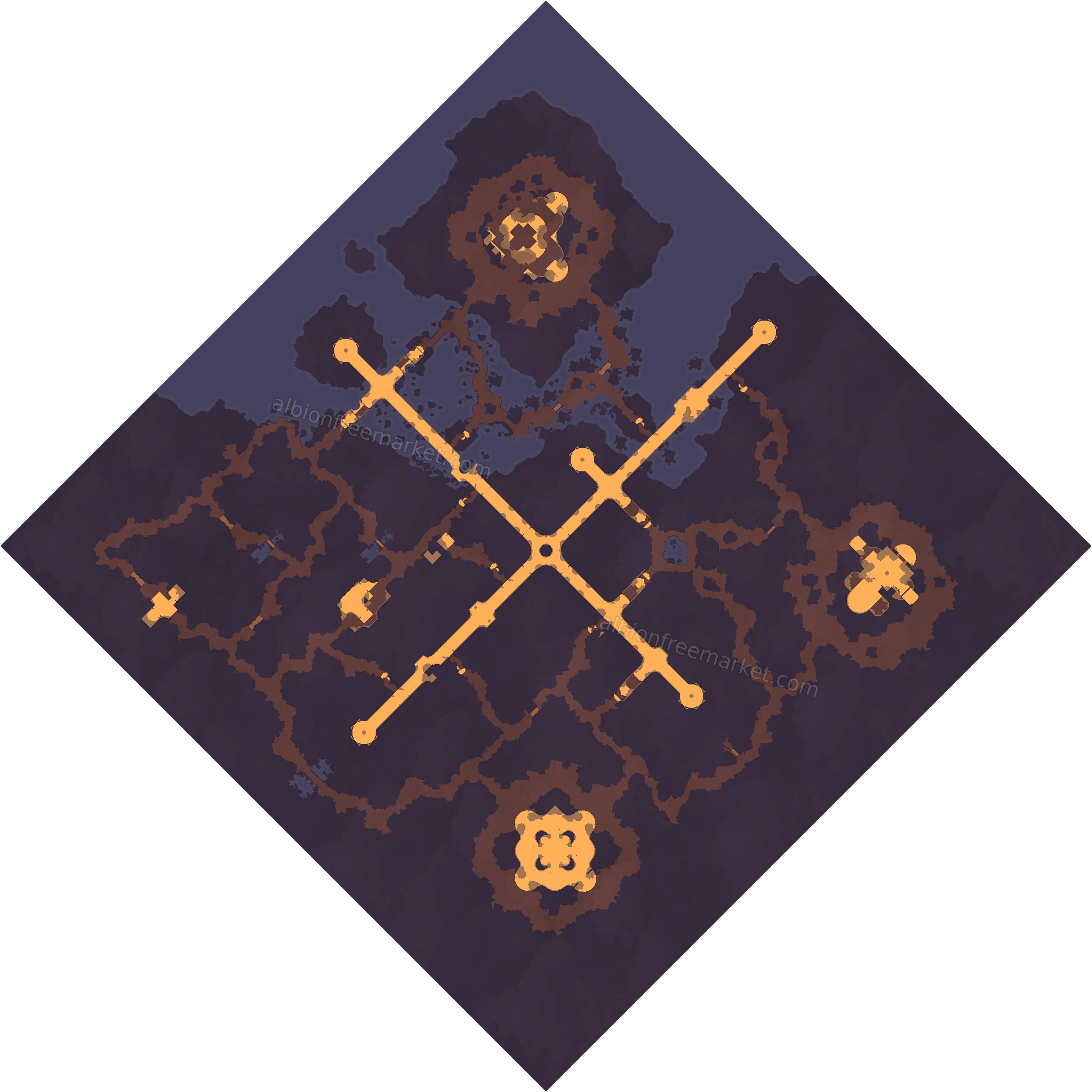 Xynos-Oyogam Albion Online map