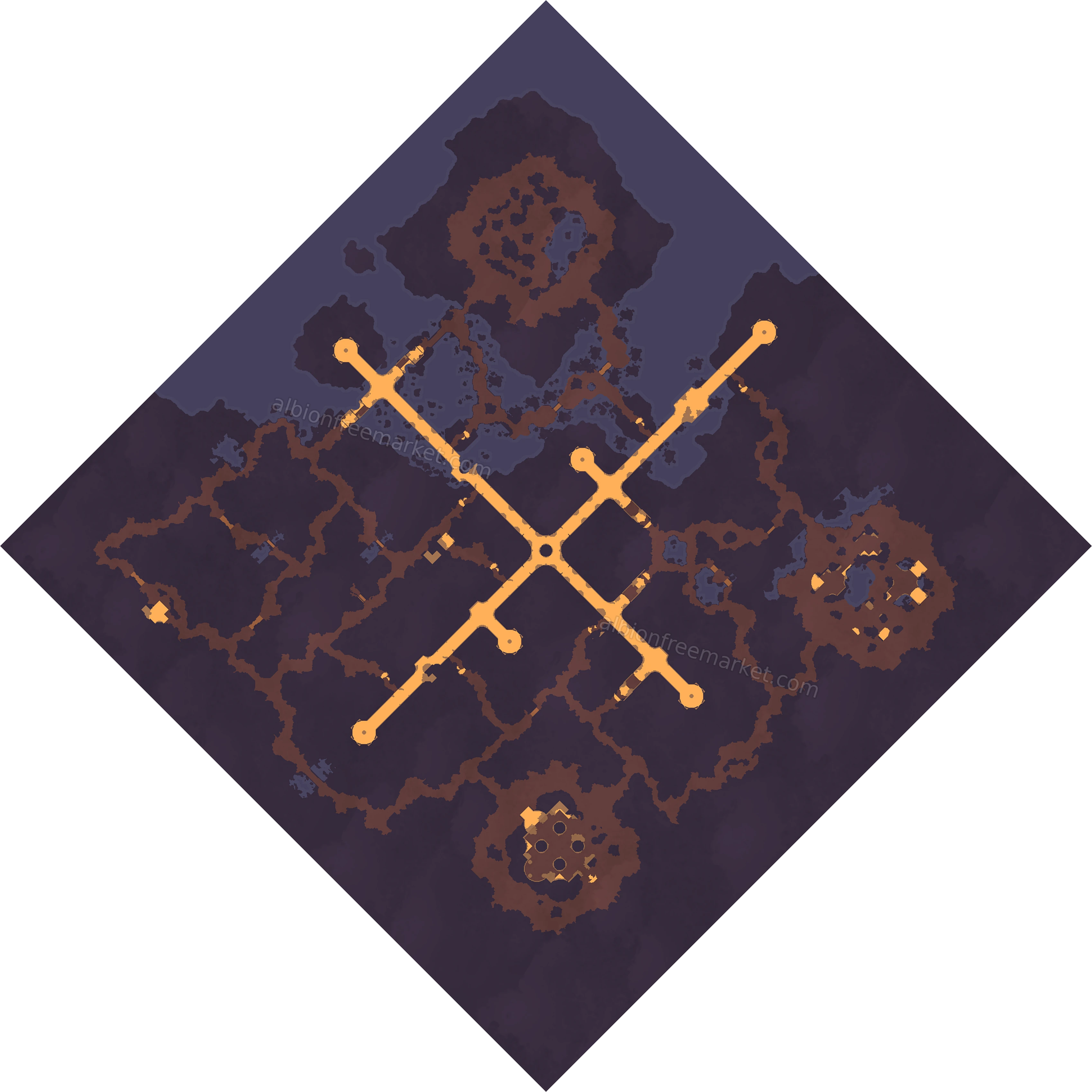 Xases-Oxoulum Albion Online map