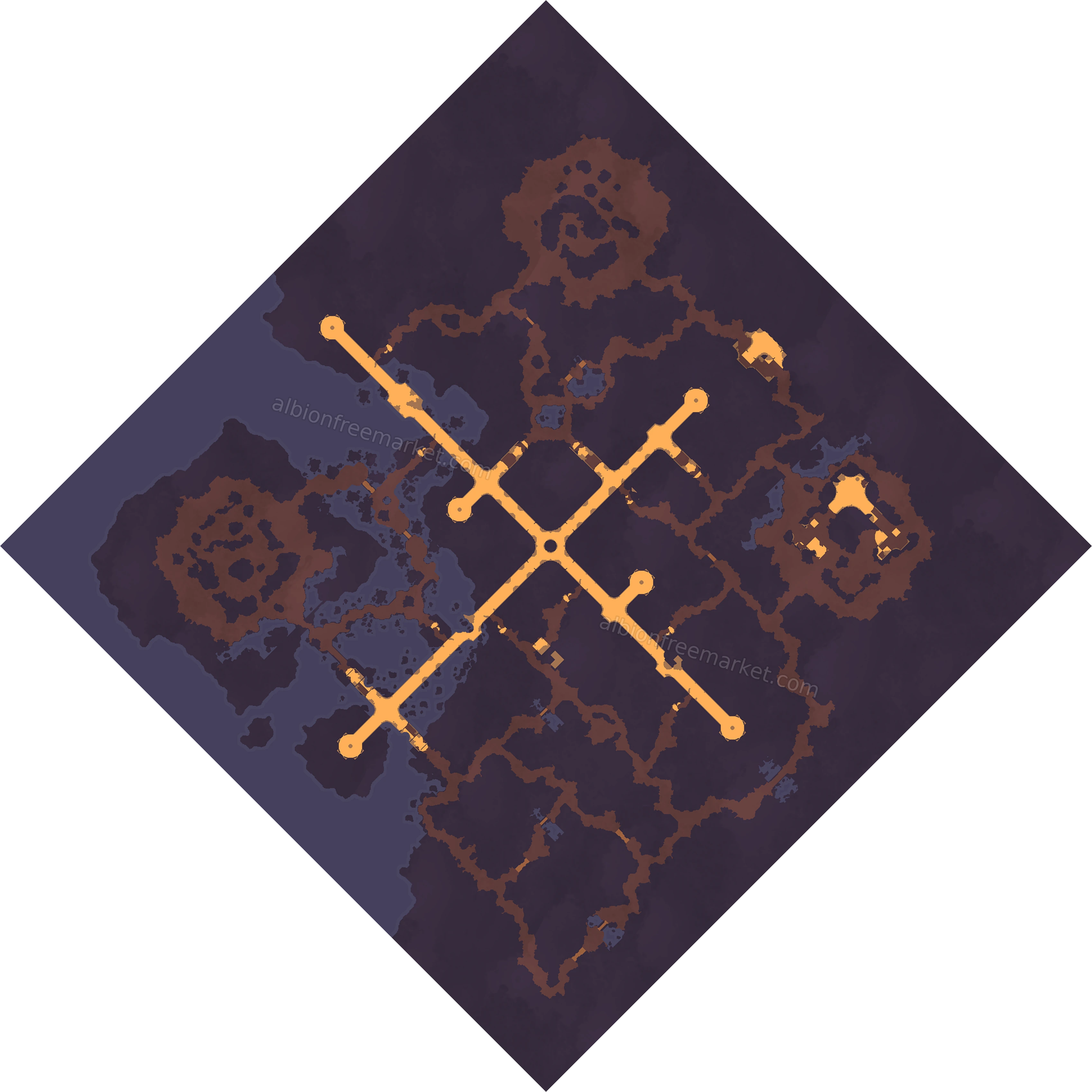 Xasos-Aoemaum Albion Online map