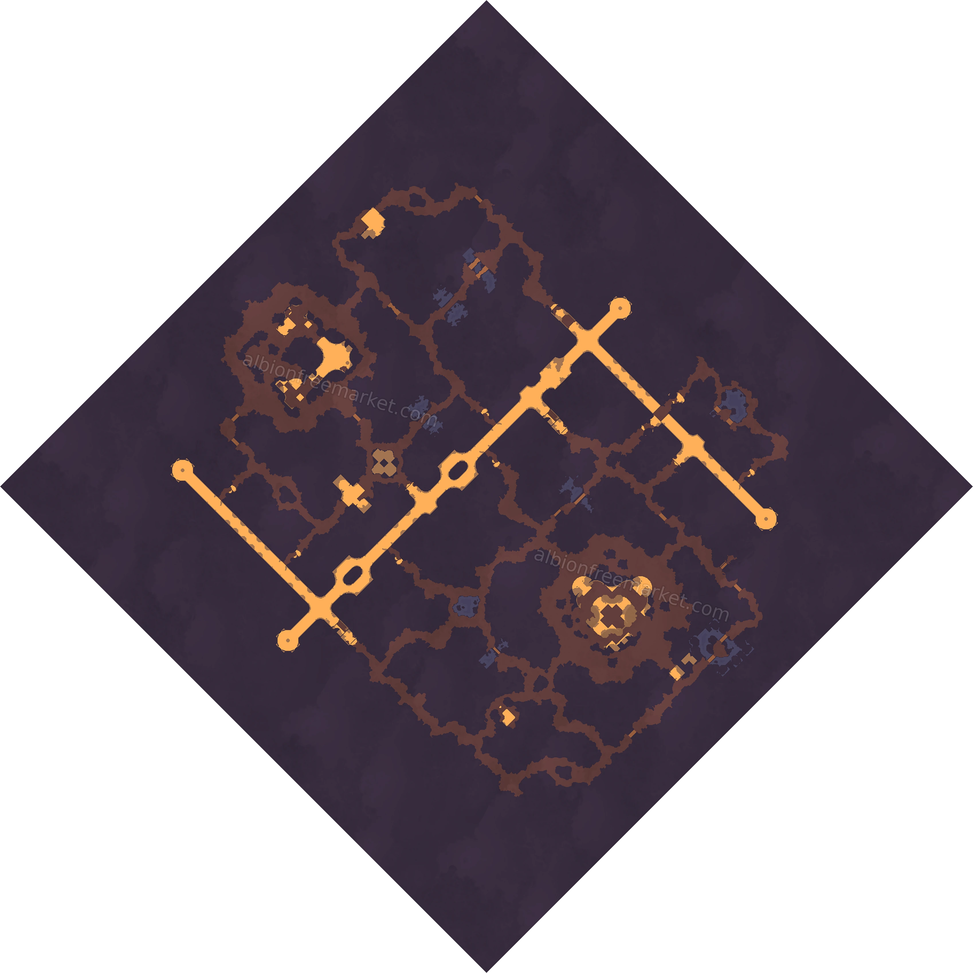 Synos-Ayailos Albion Online map