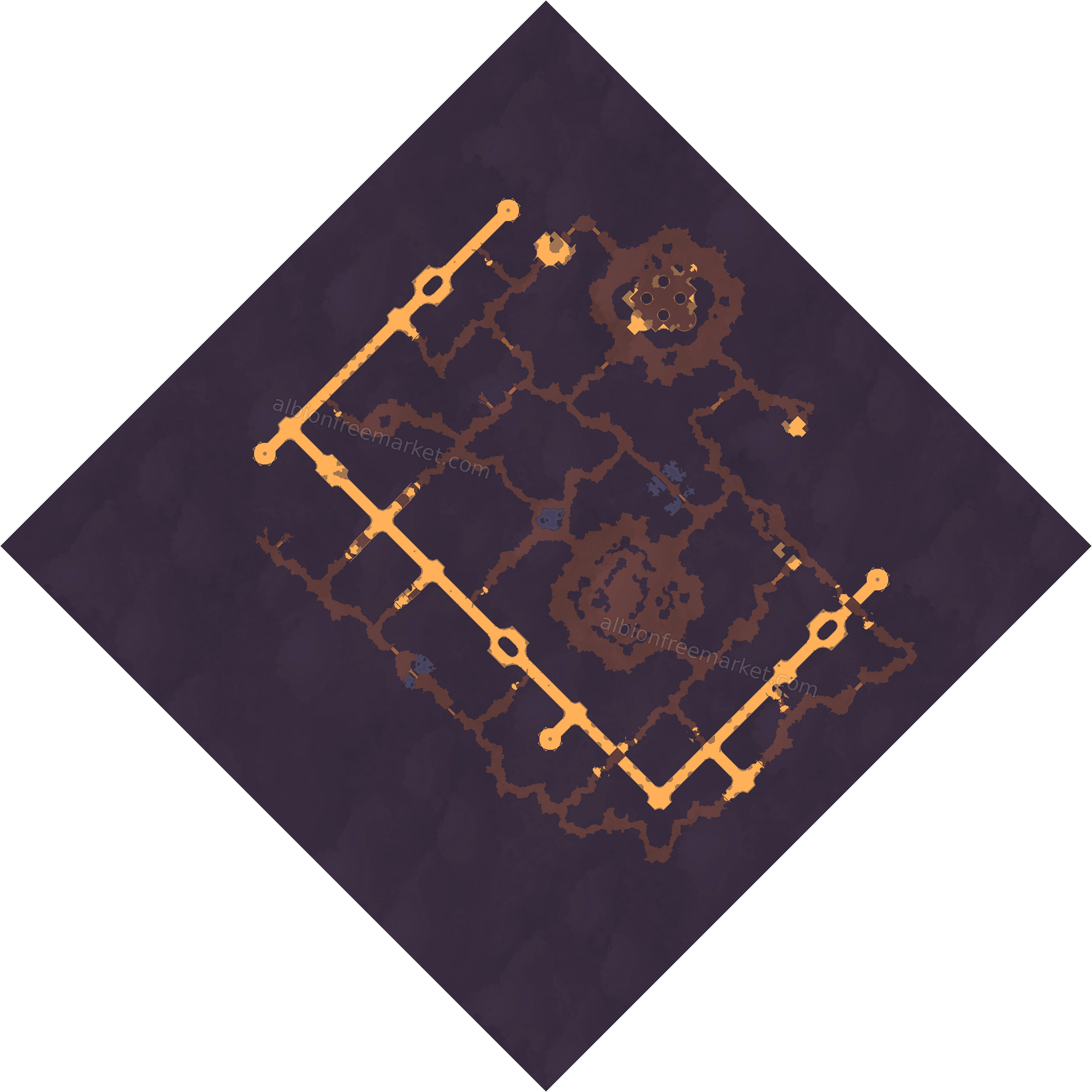 Casos-Aiagsum Albion Online map