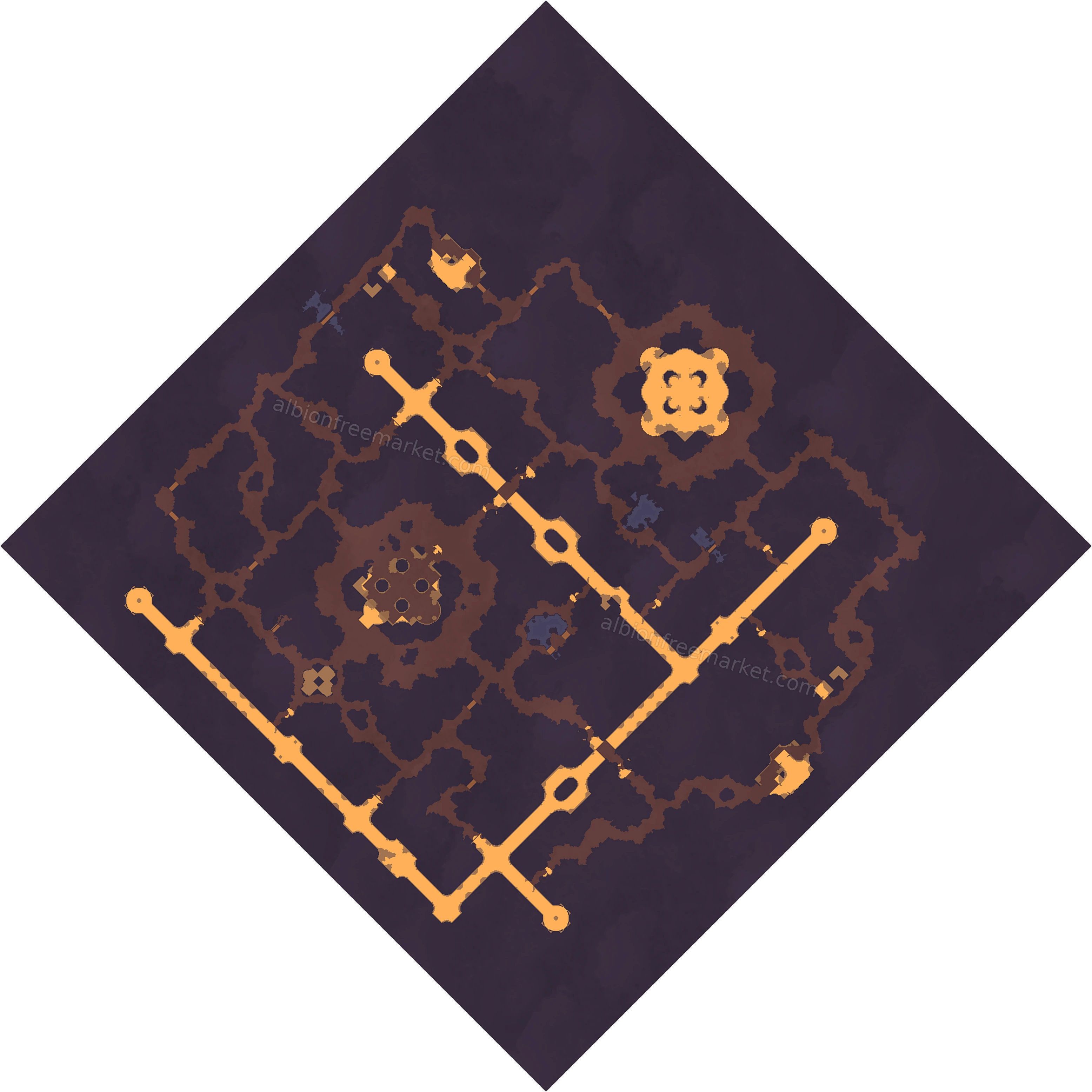 Feritos-Osinsum Albion Online map