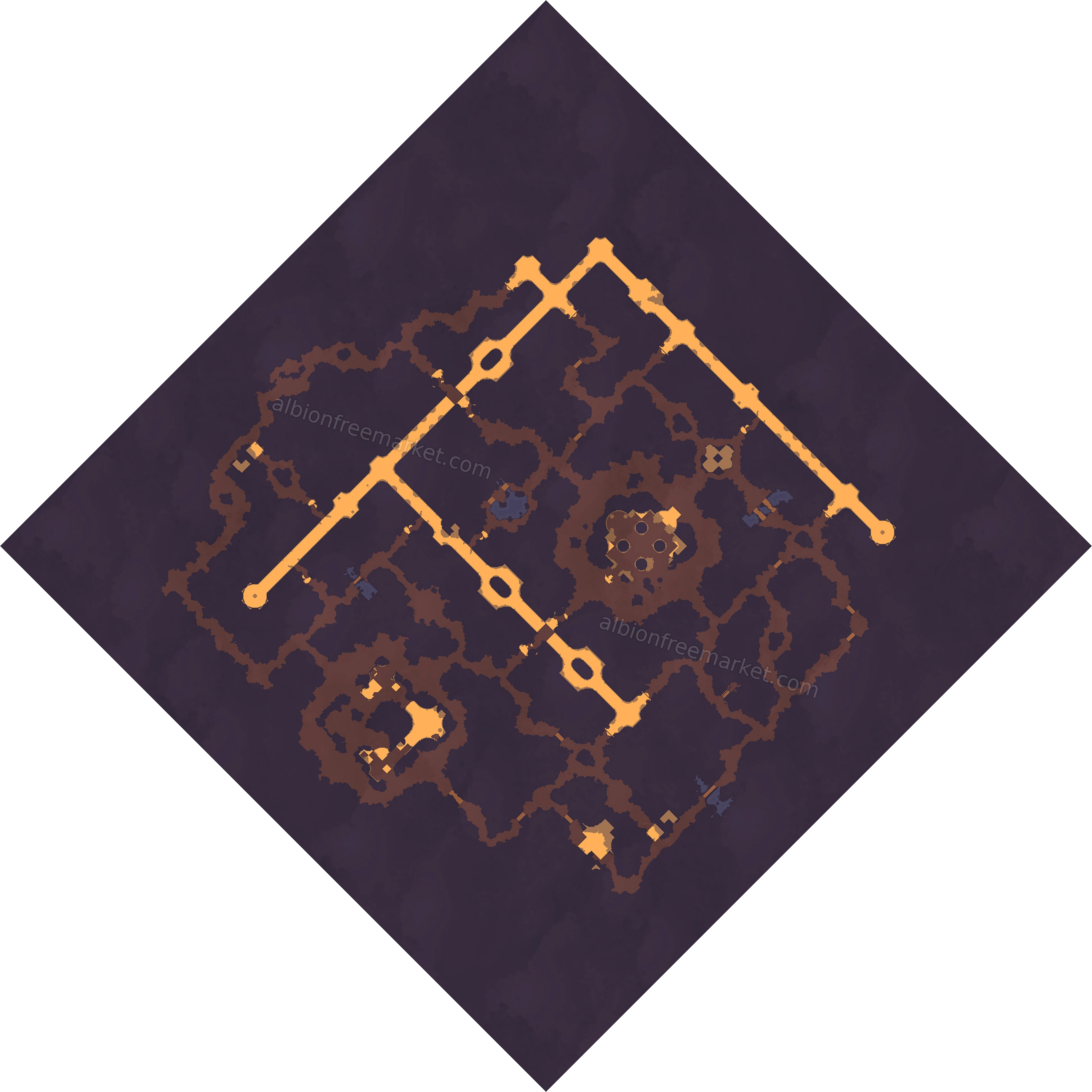 Fuyes-Izohun Albion Online map