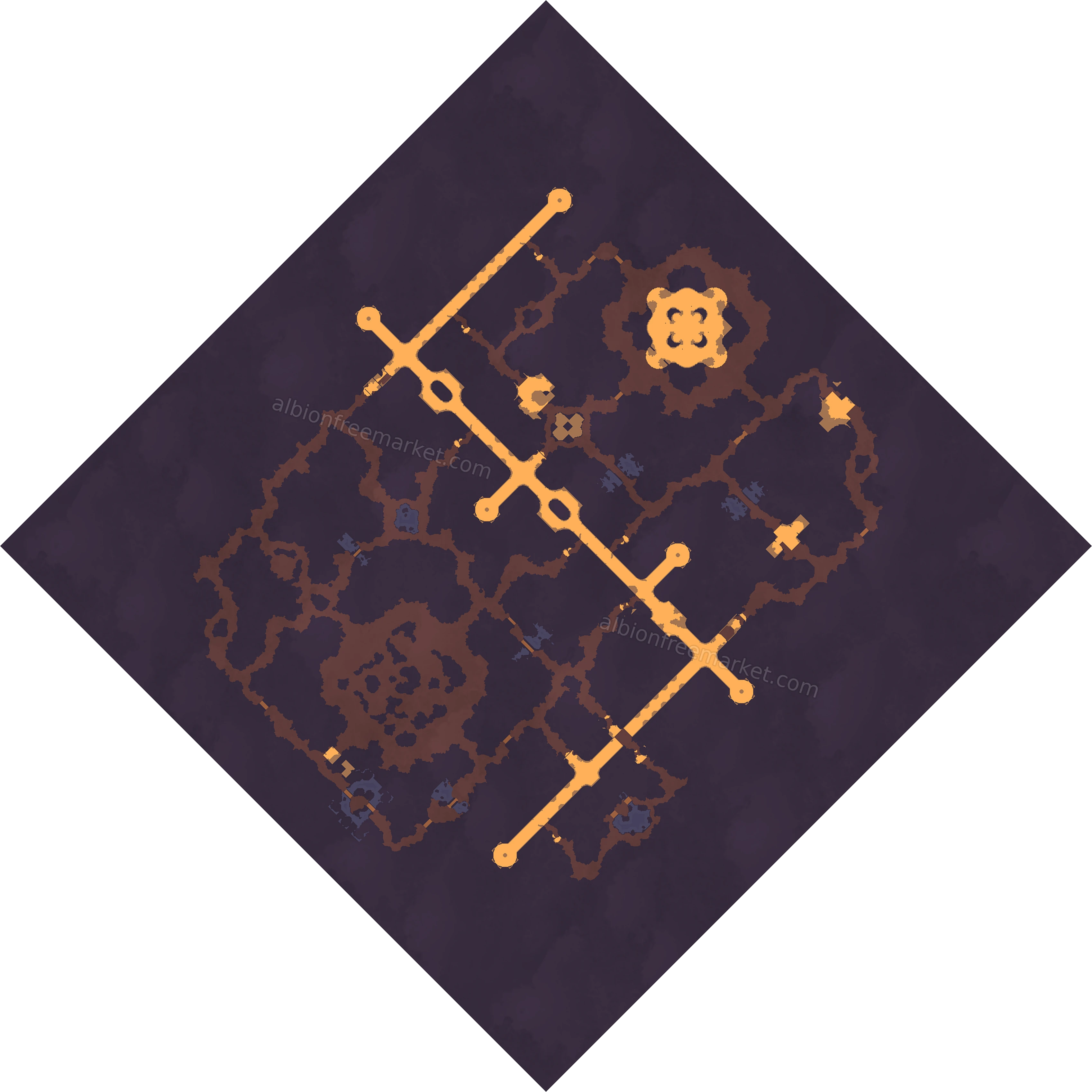 Synitos-Availos Albion Online map