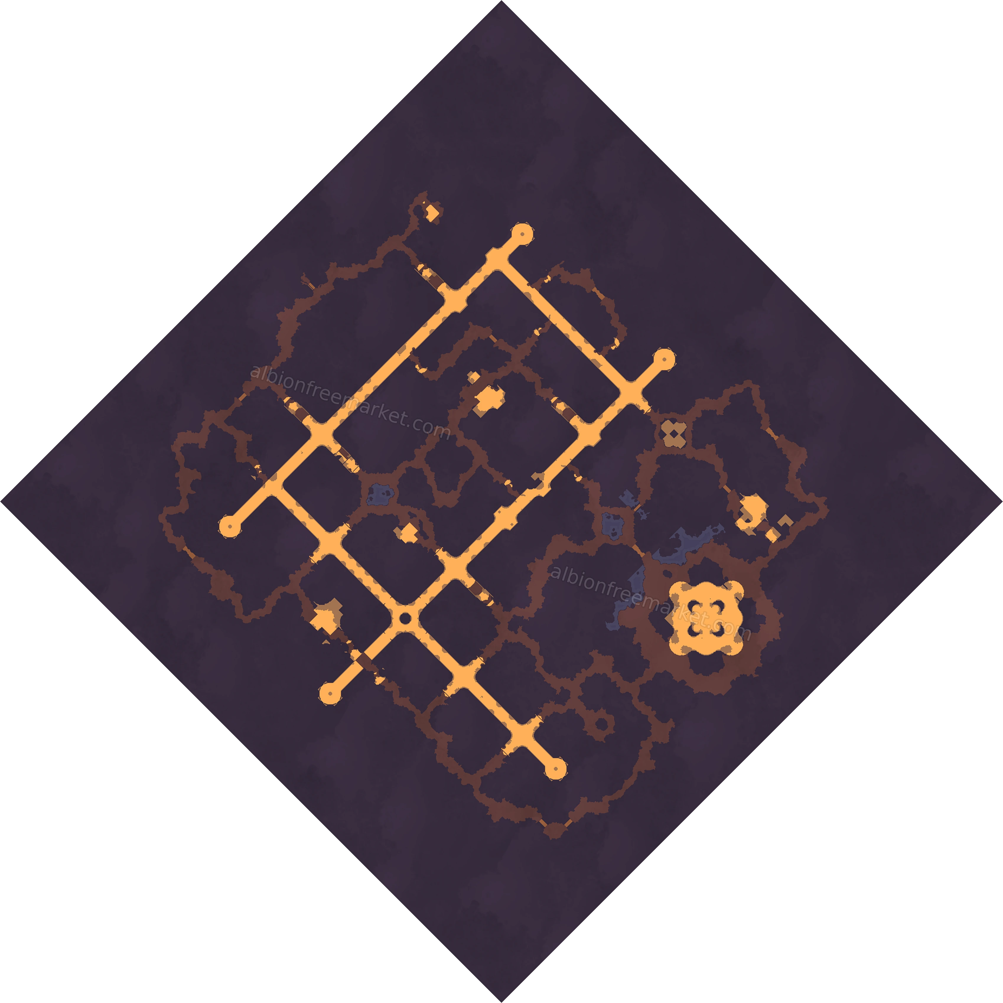 Pieos-Ofairom Albion Online map