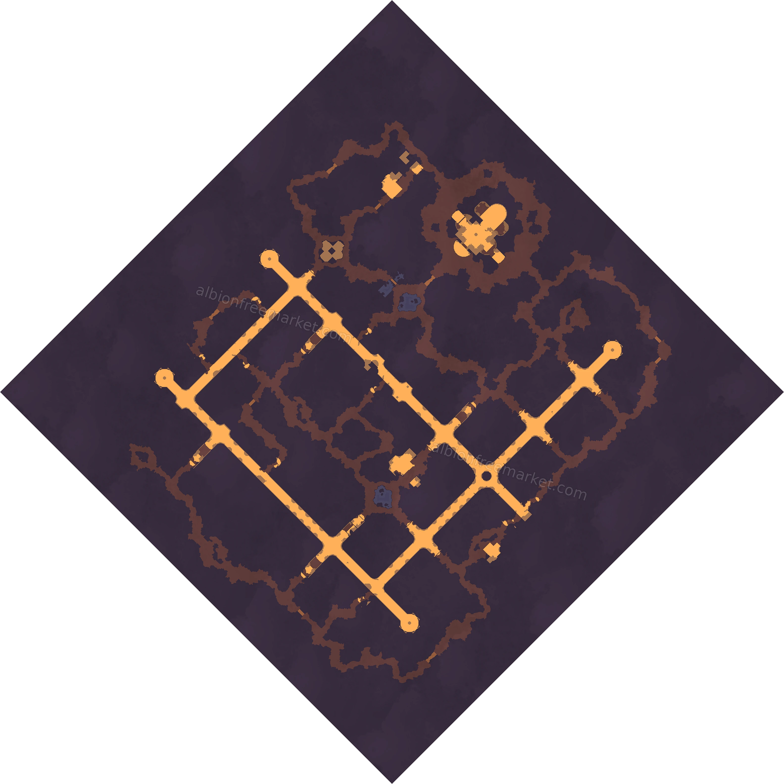 Poros-Oconun Albion Online map