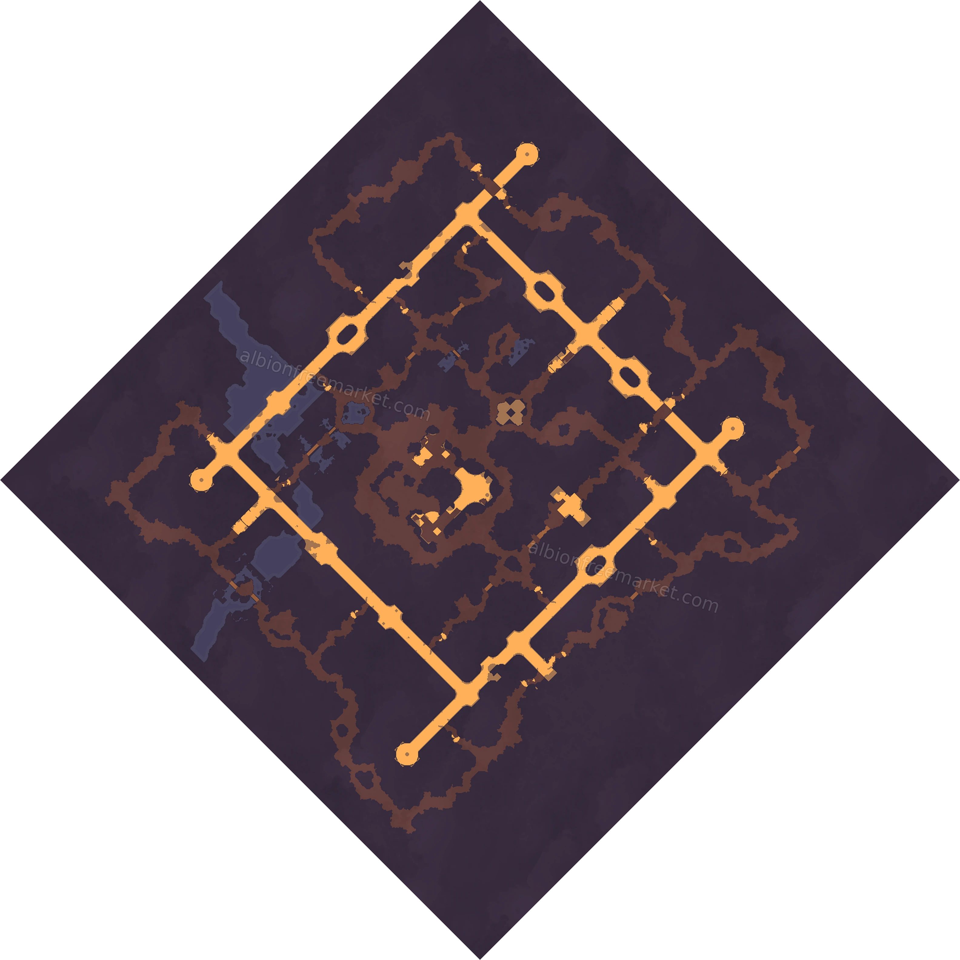 Ooros-Ecunsum Albion Online map