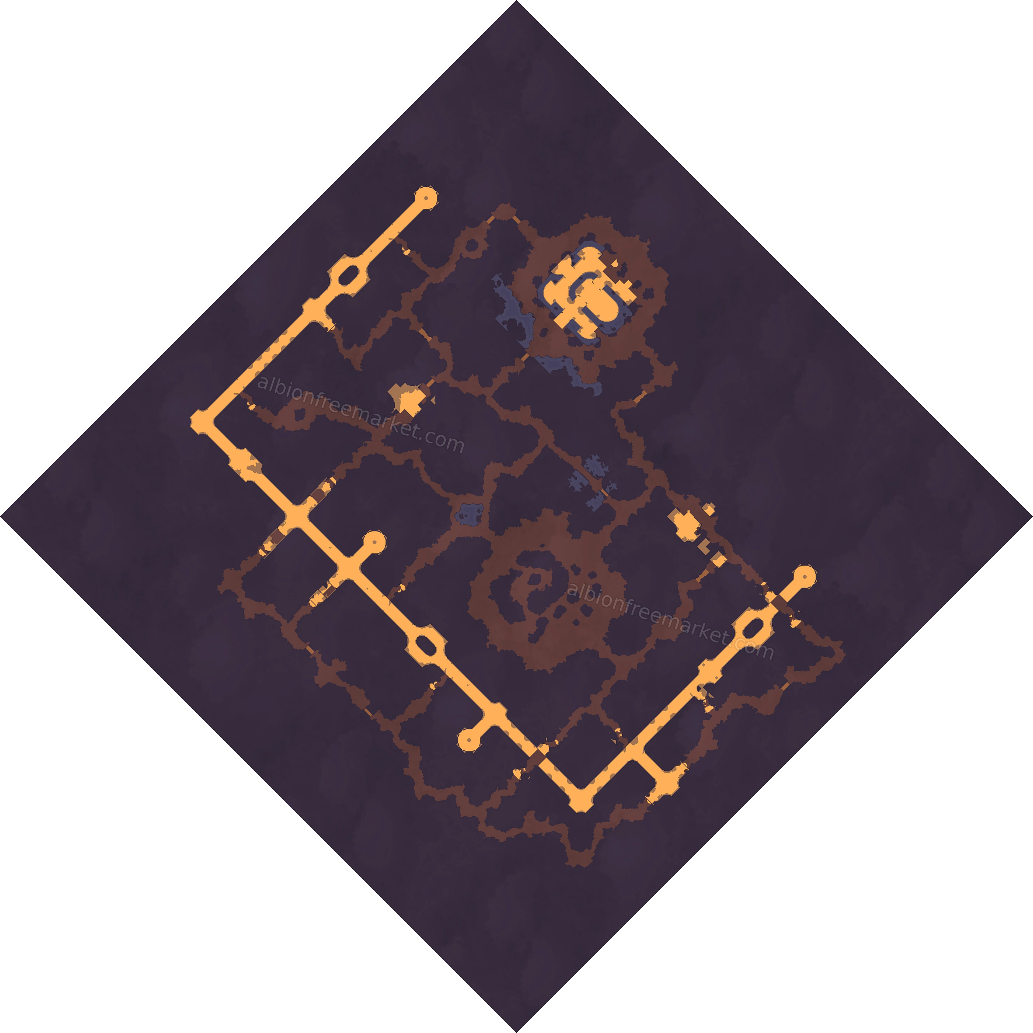 Casitos-Alieam Albion Online map