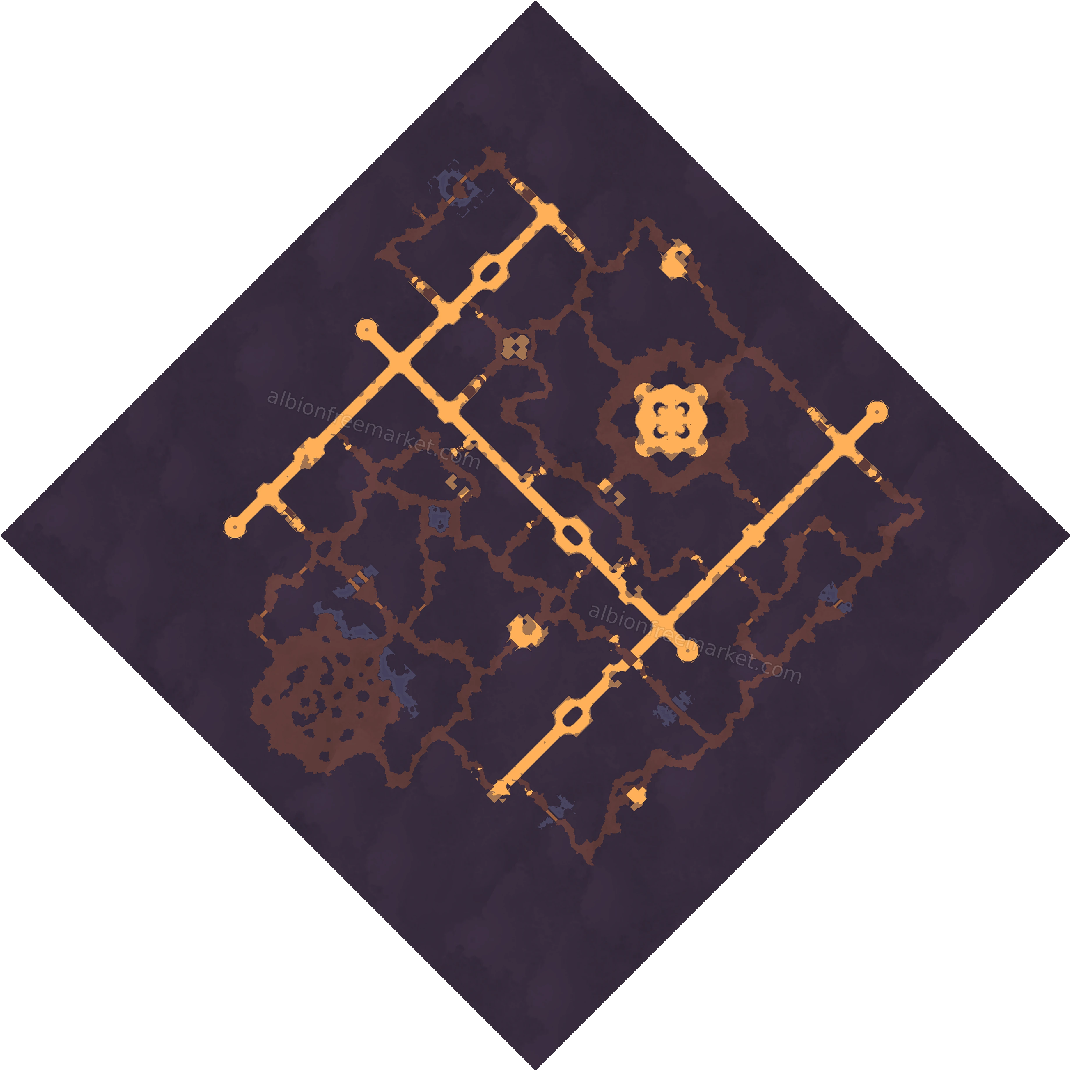 Horos-Ohenlum Albion Online map