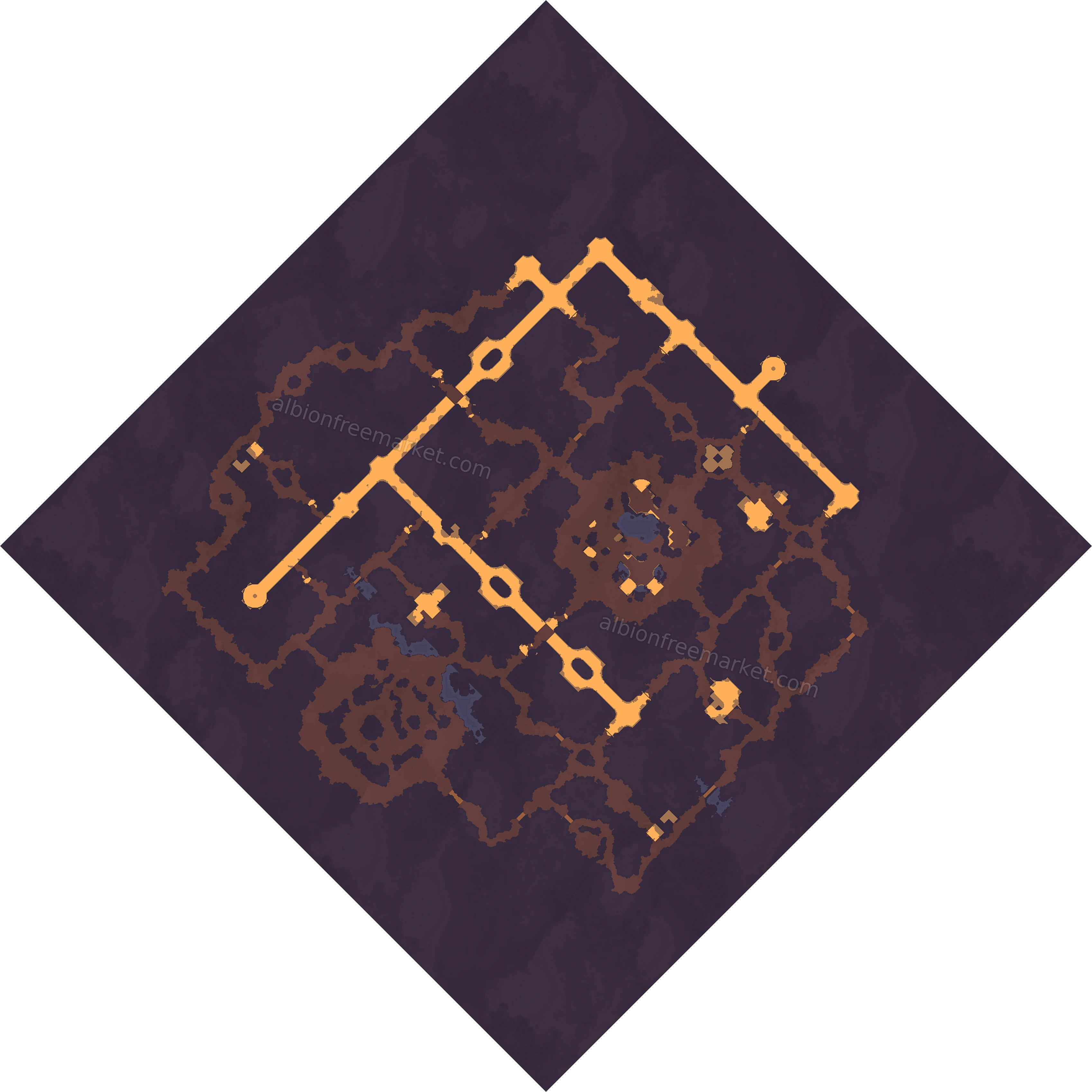 Fasites-Azazsum Albion Online map