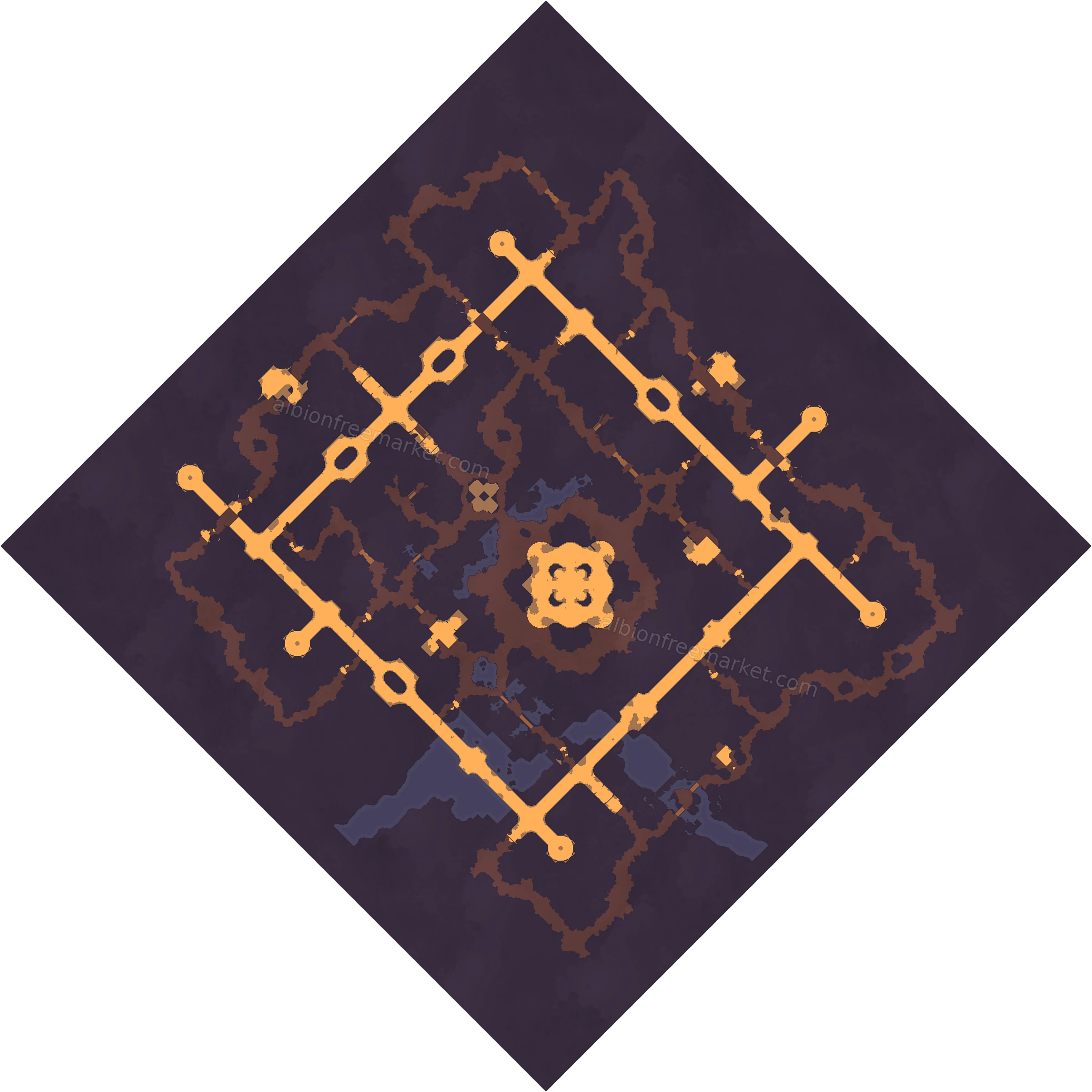 Oiros-Alaiam Albion Online map