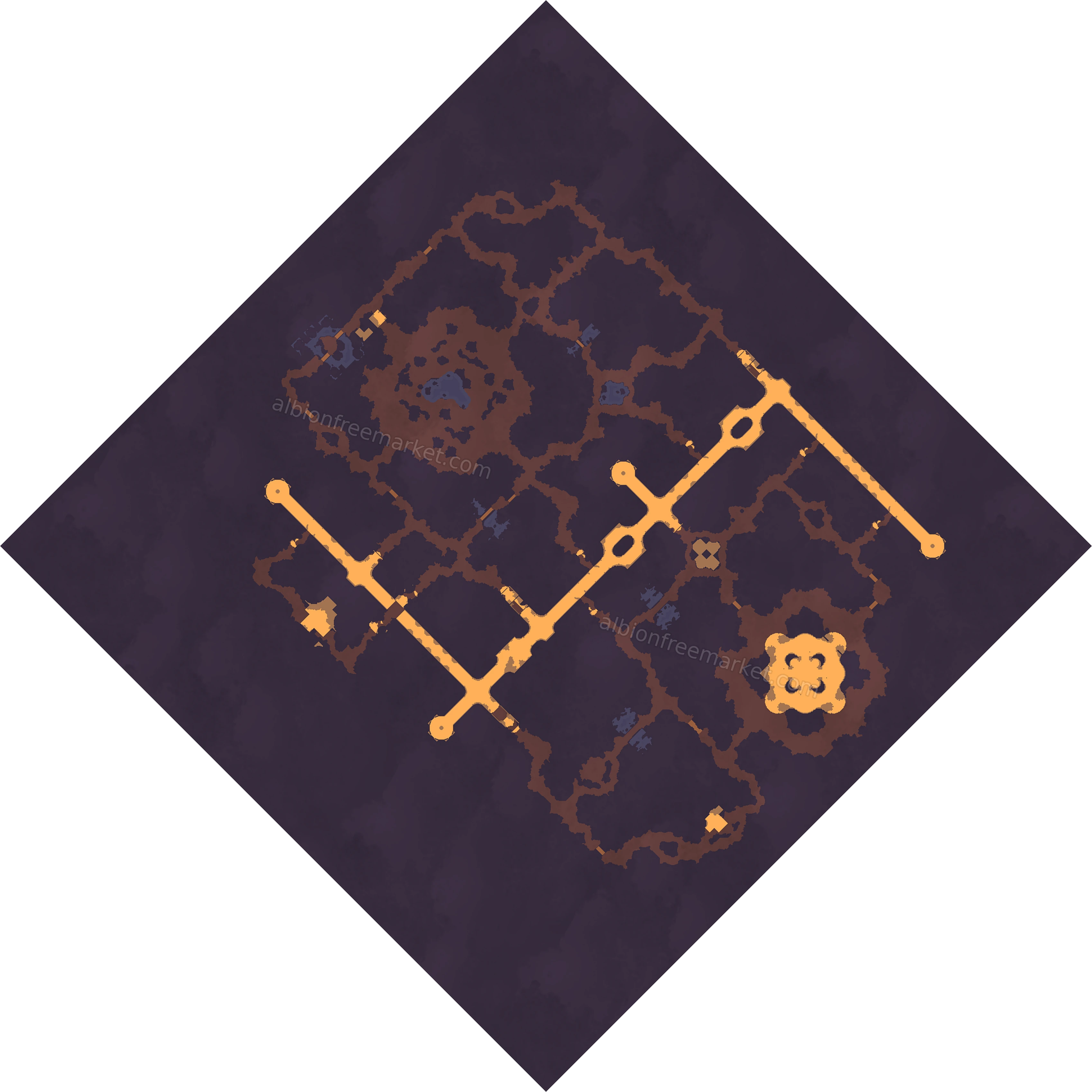 Sebos-Oyohun Albion Online map
