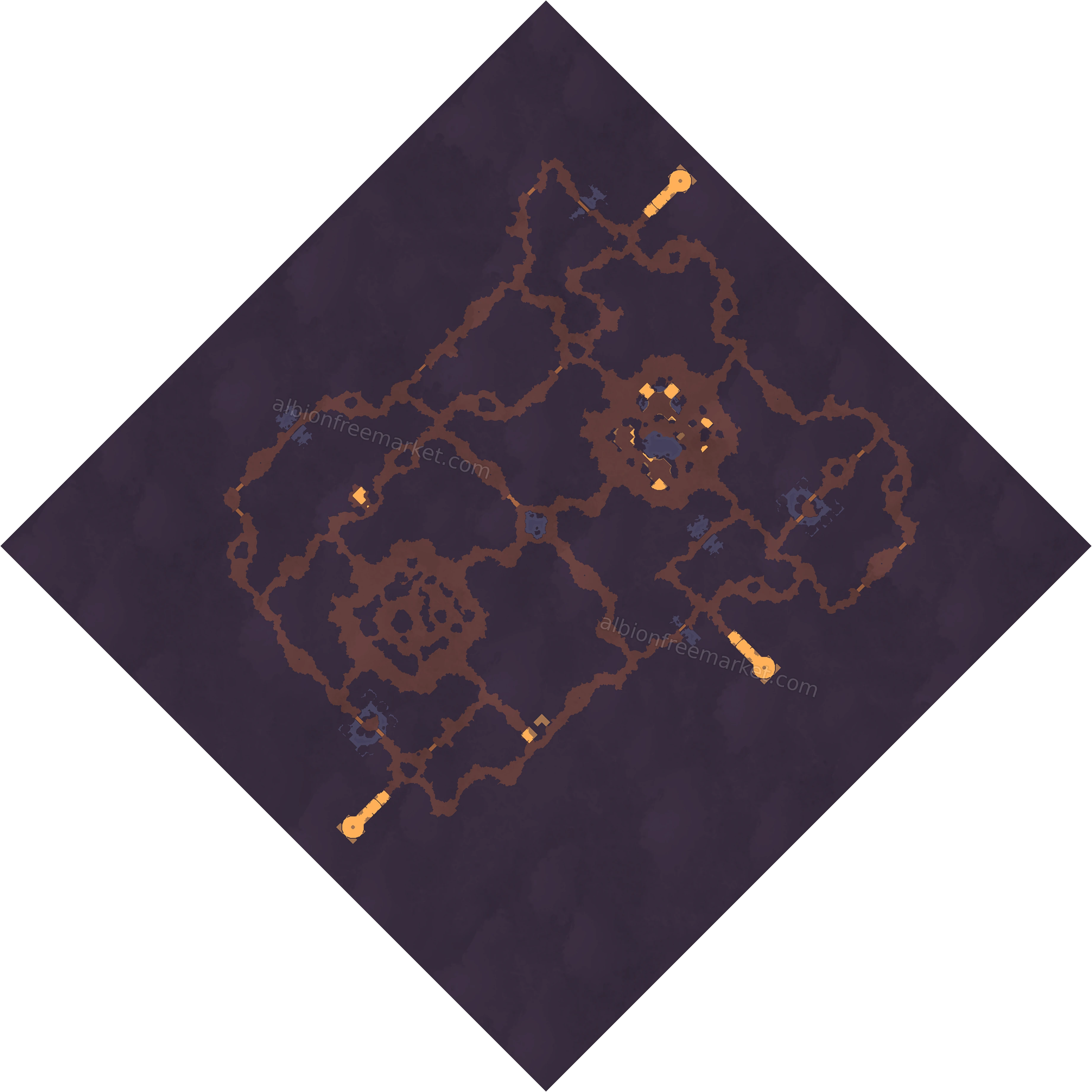 Quaent-Viesom Albion Online map