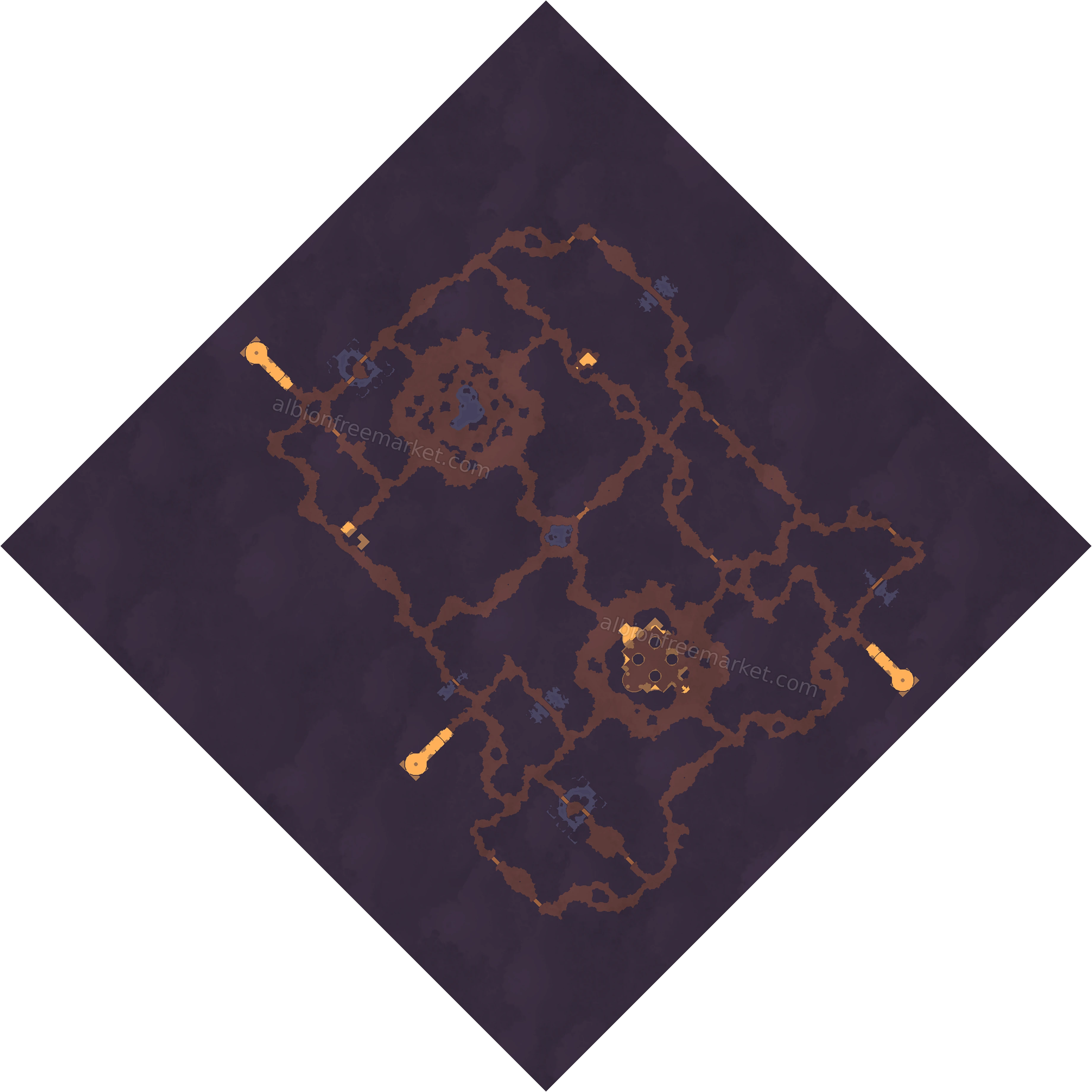 Quatun-Odetum Albion Online map