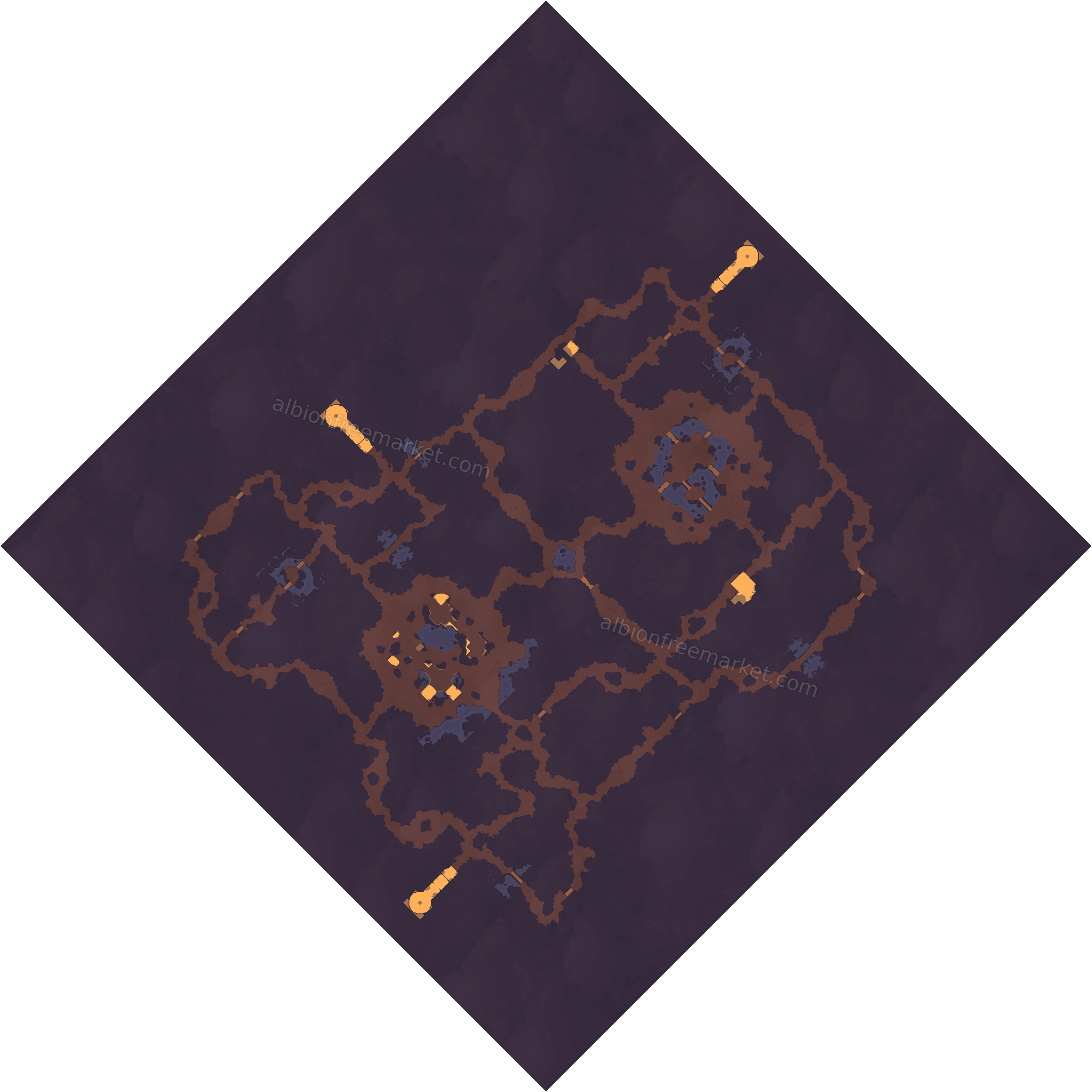 Quaent-Al-Odesum Albion Online map