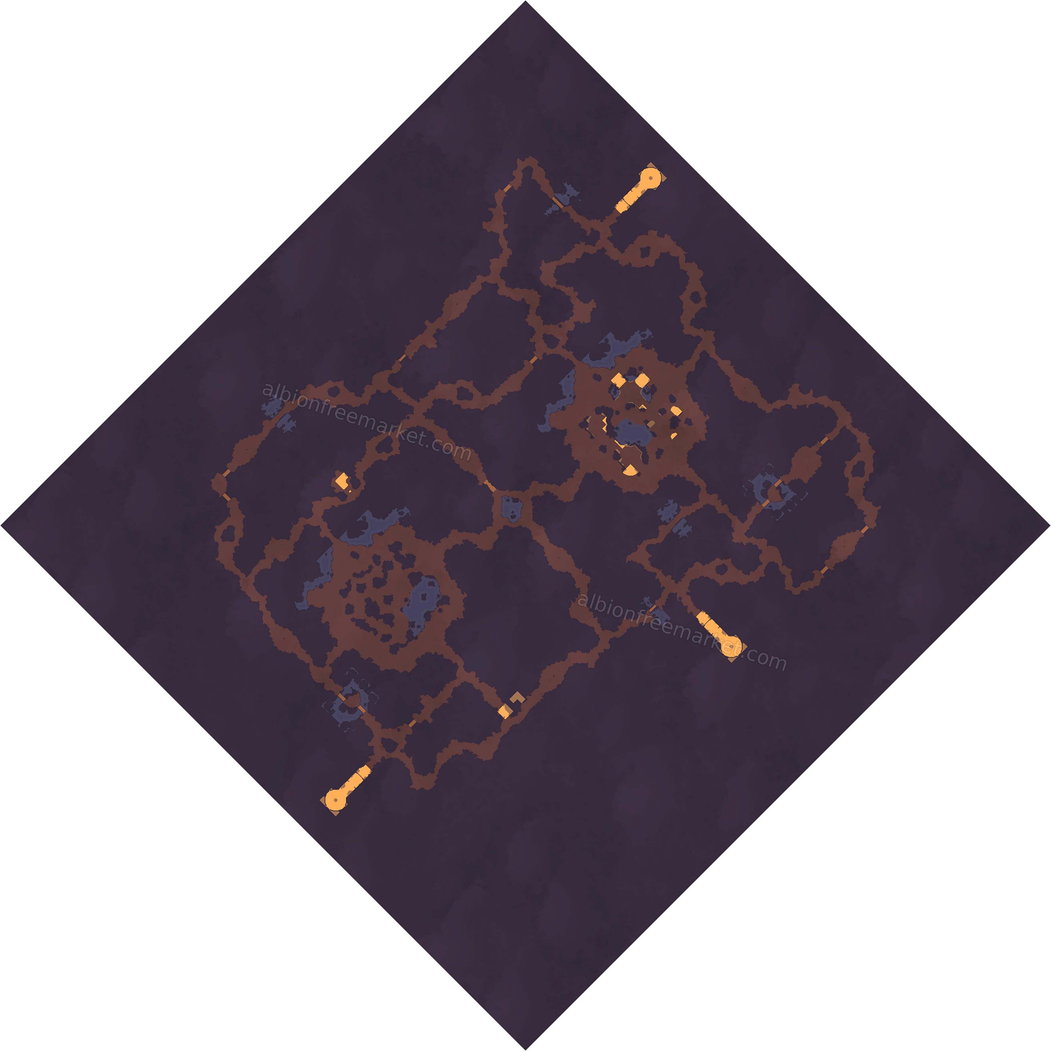 Qiient-Nutis Albion Online map