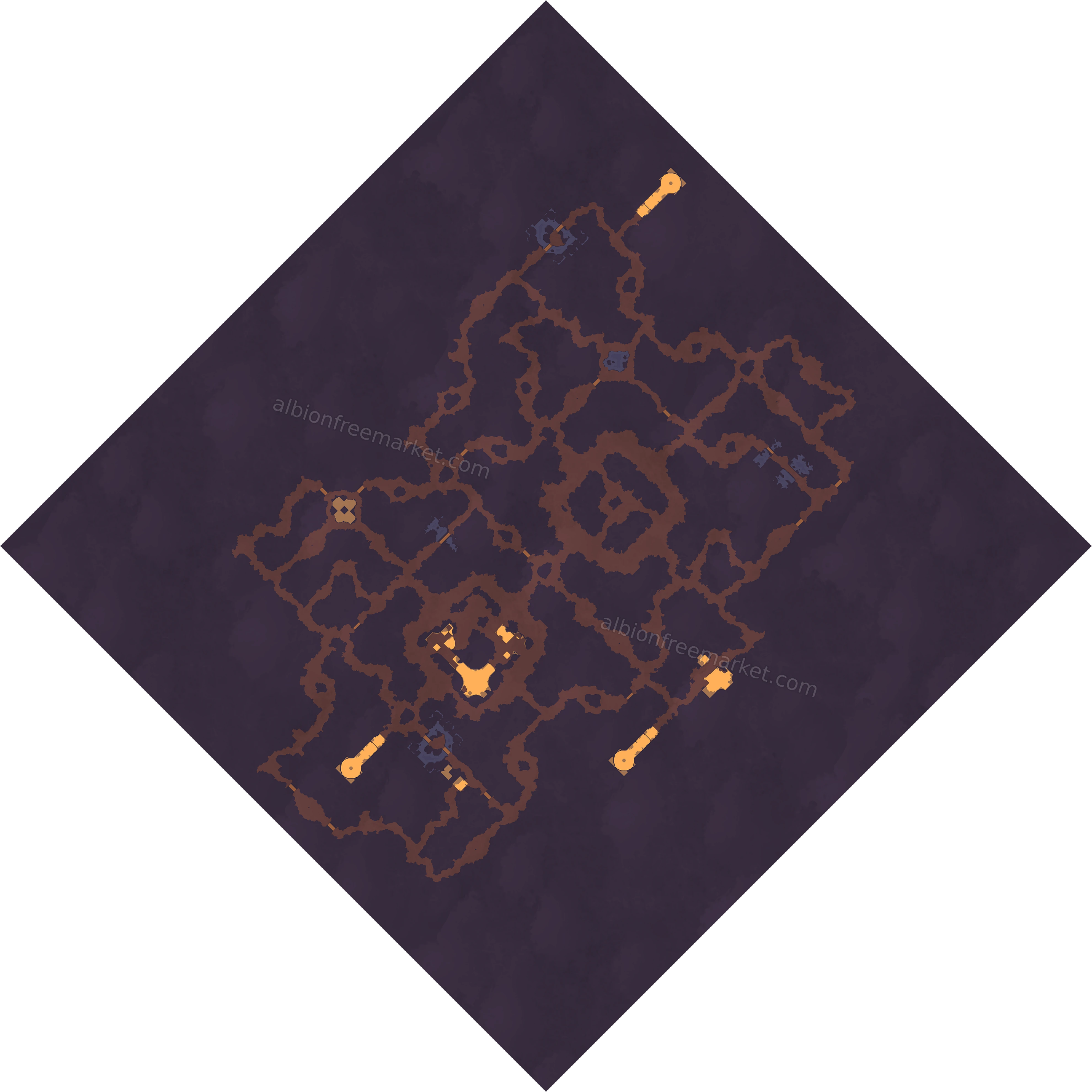 Qiient-Vyntum Albion Online map