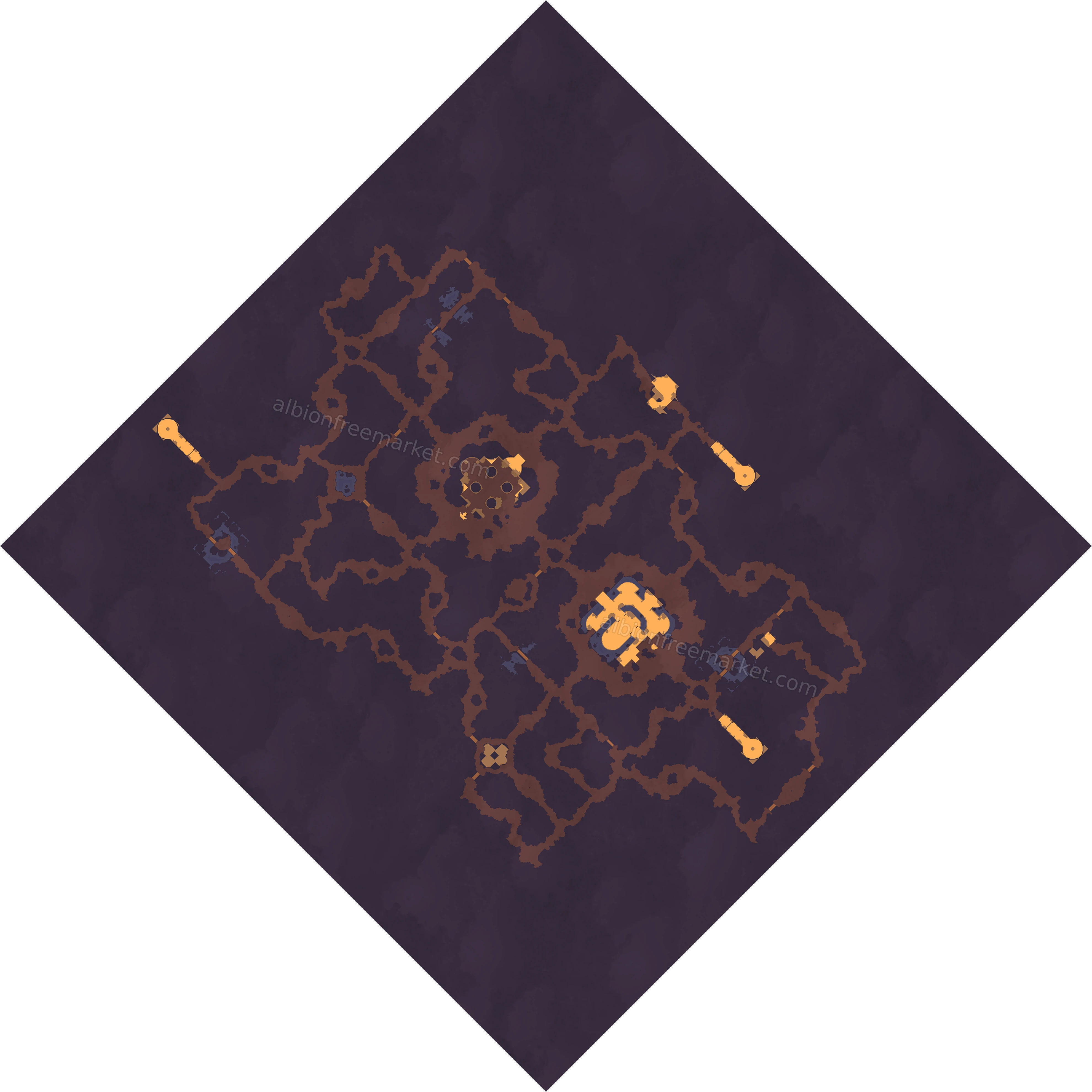 Qiient-Al-Vynsis Albion Online map