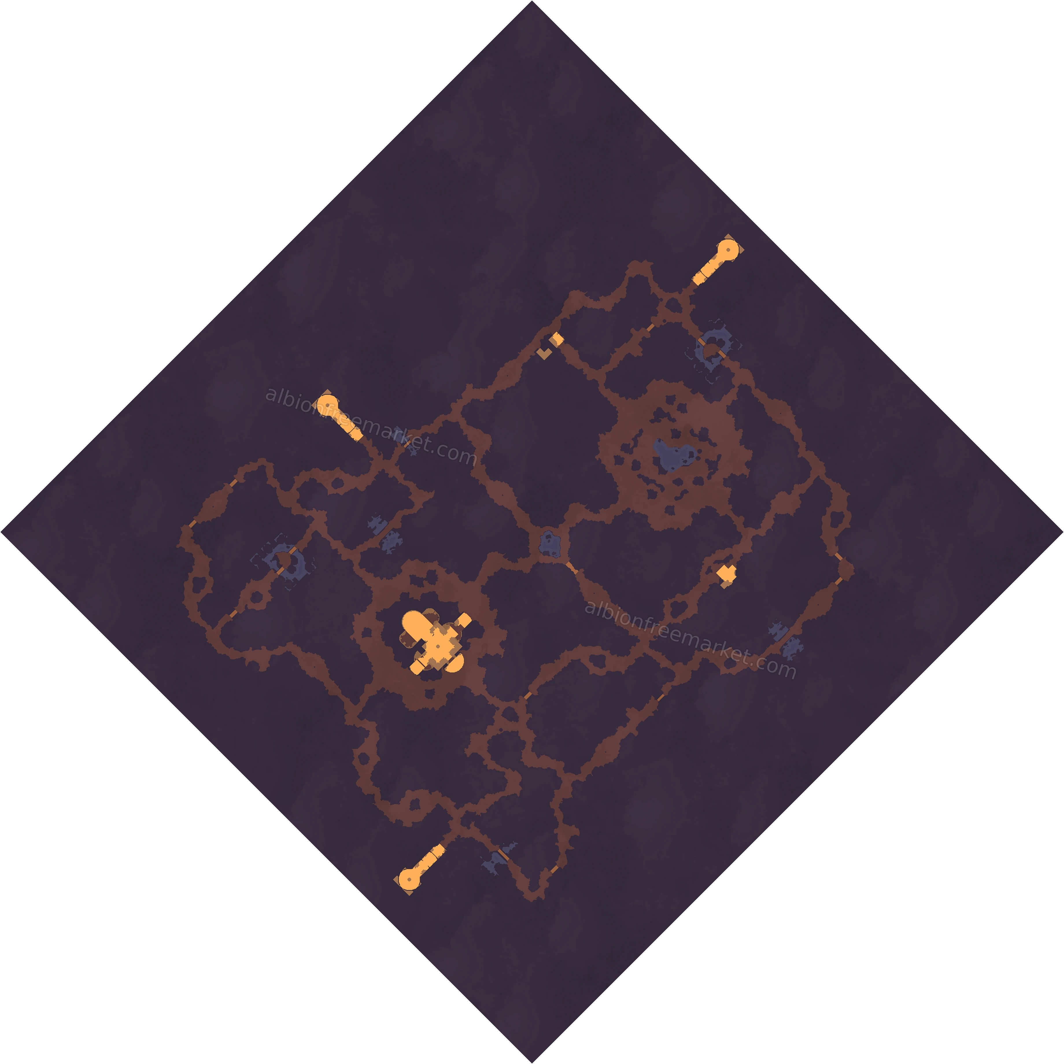 Qiient-Qi-Tersas Albion Online map