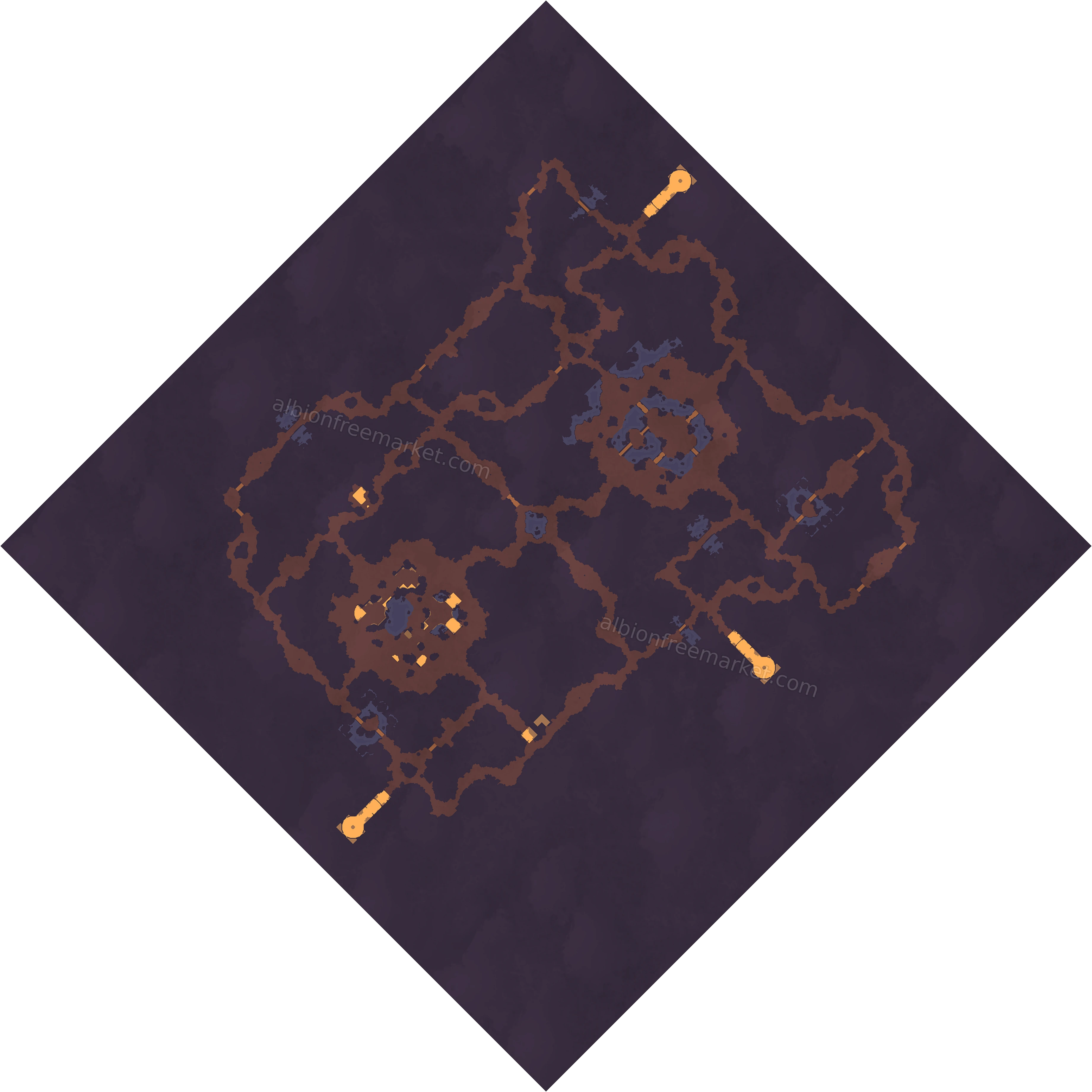 Qiient-Qinsum Albion Online map