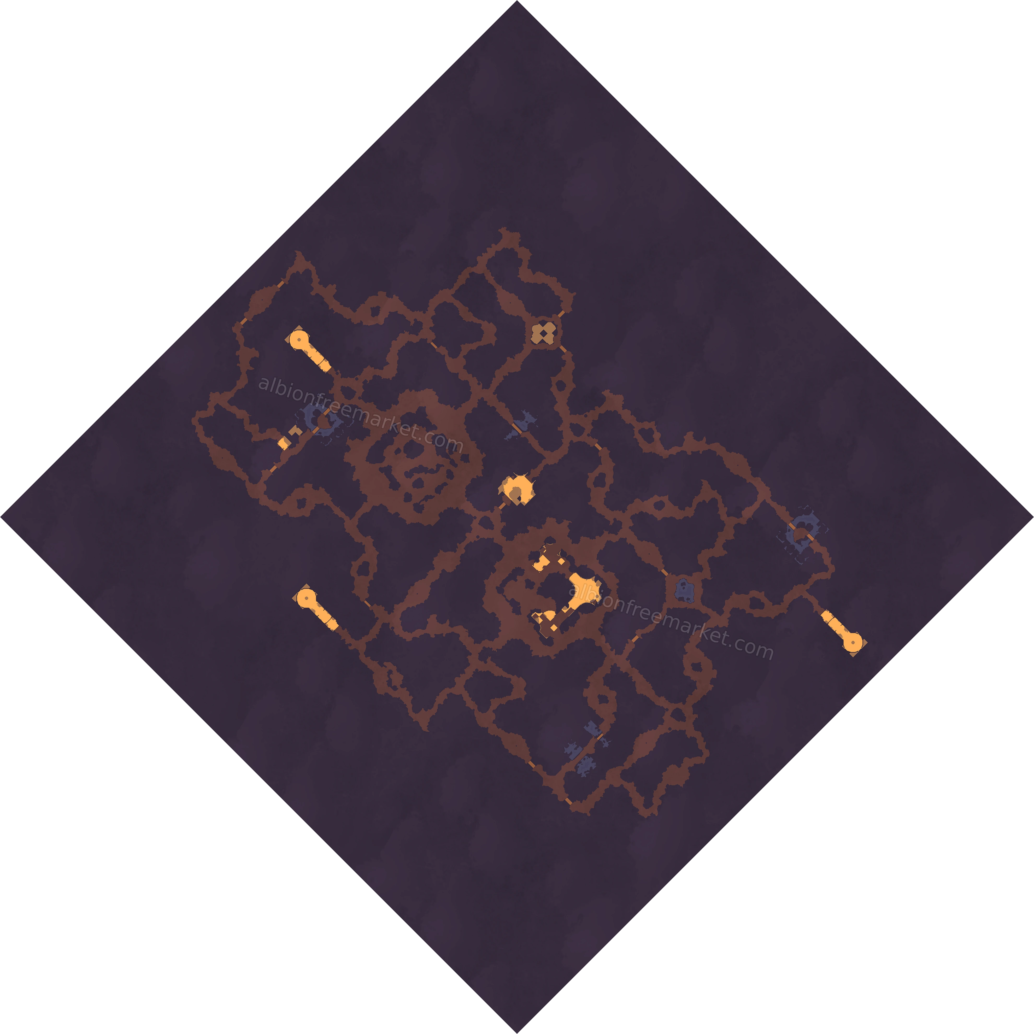 Qiient-Et-Nusas Albion Online map