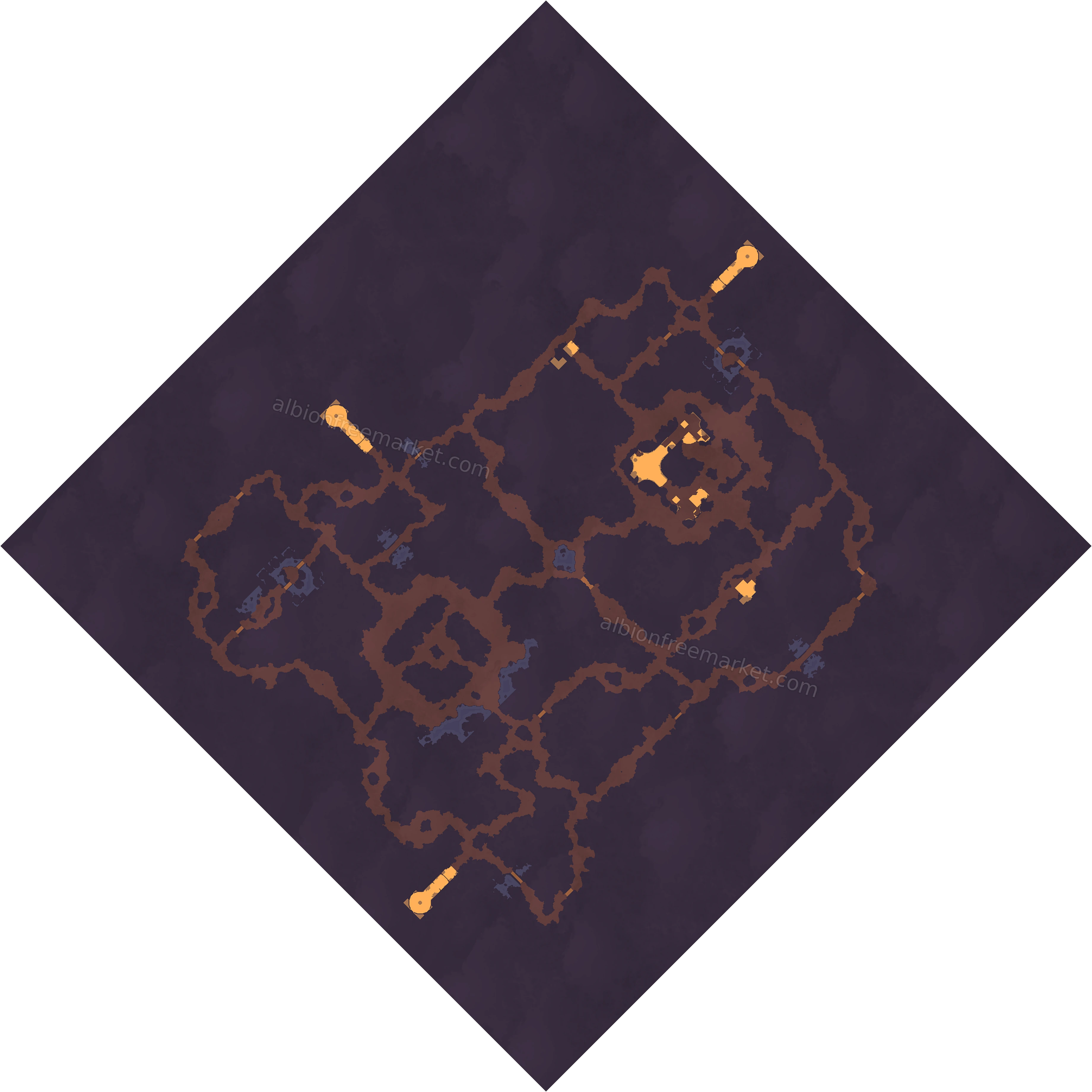 Qiient-Oc-Odetum Albion Online map