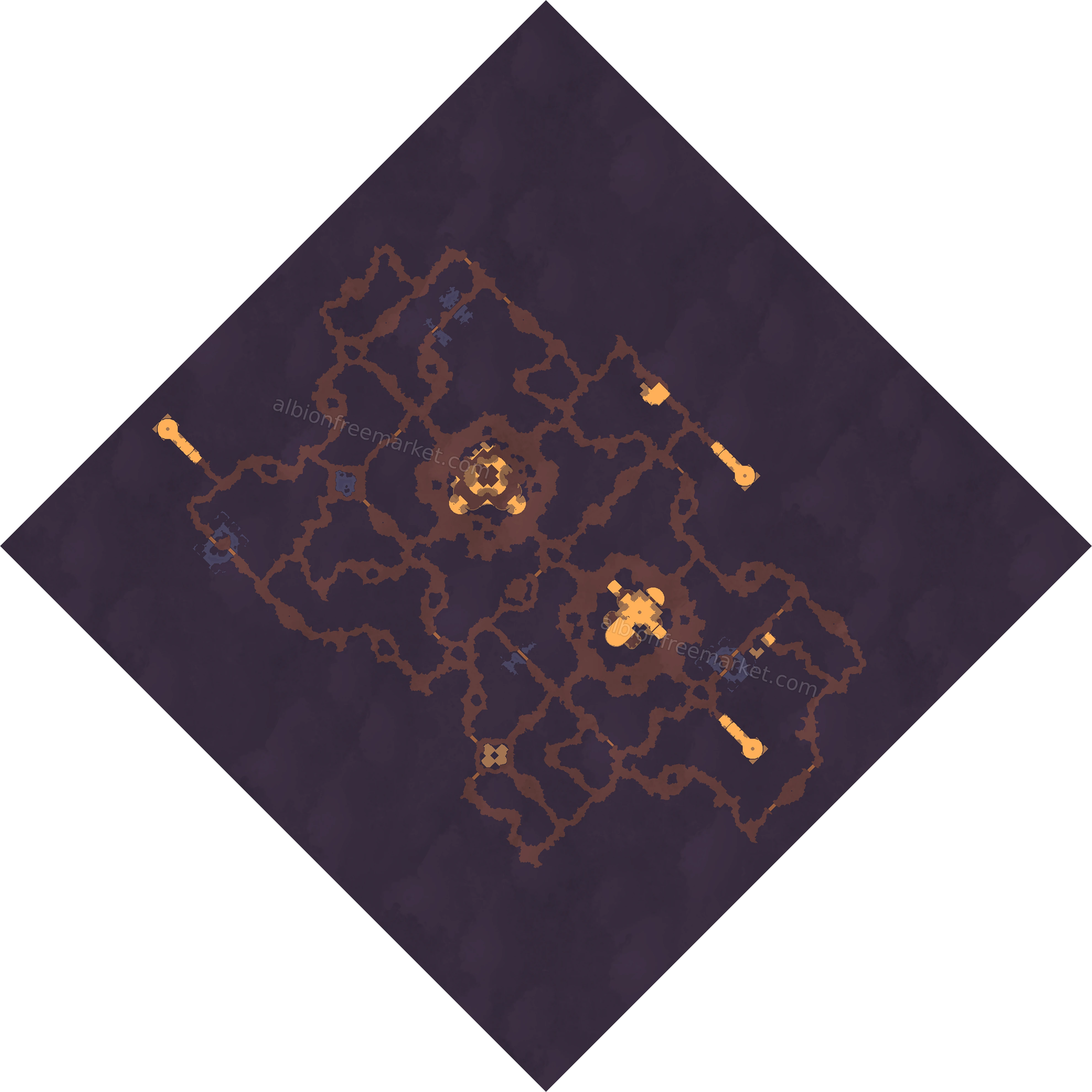 Qiitun-Duosum Albion Online map