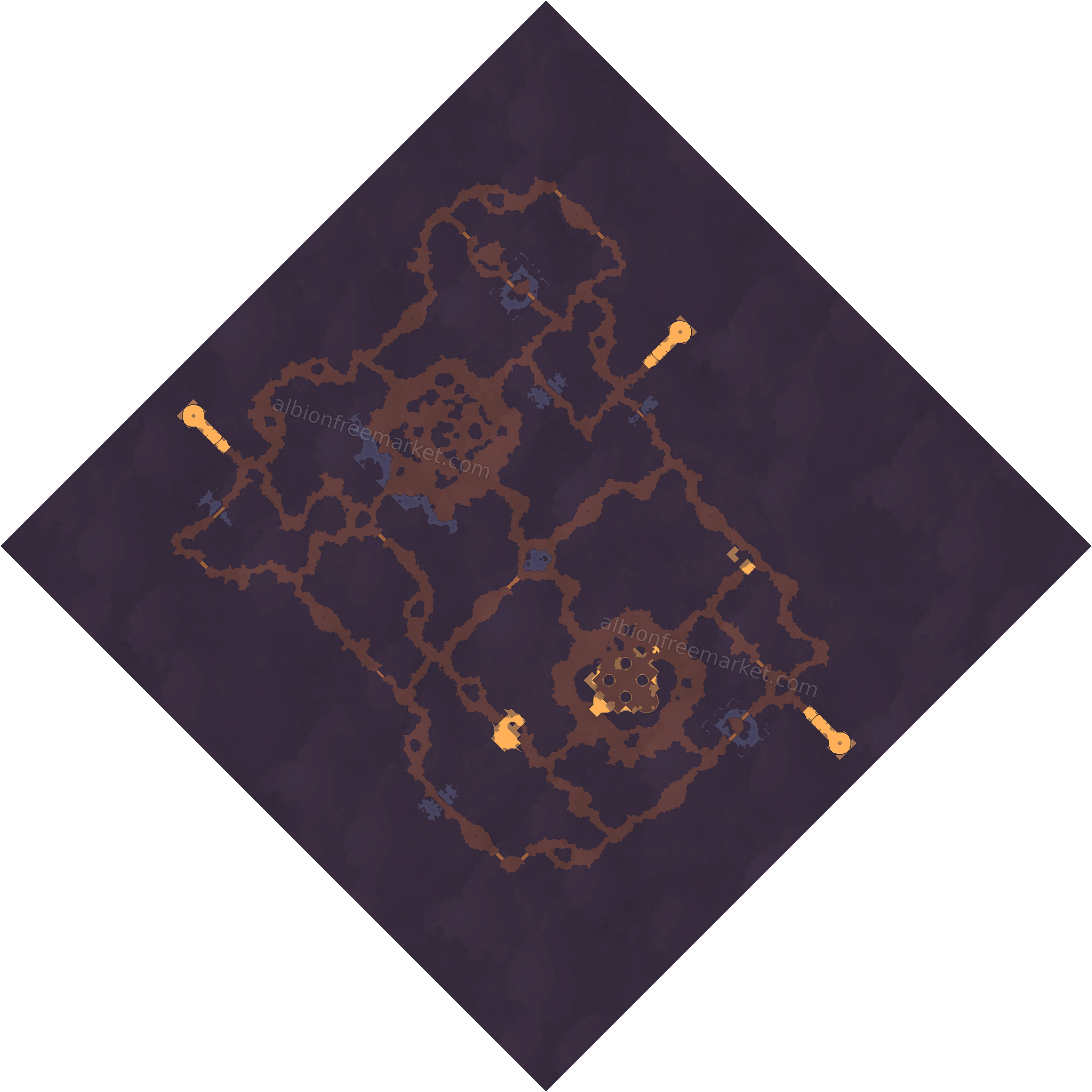 Qiient-Al-Qinsis Albion Online map