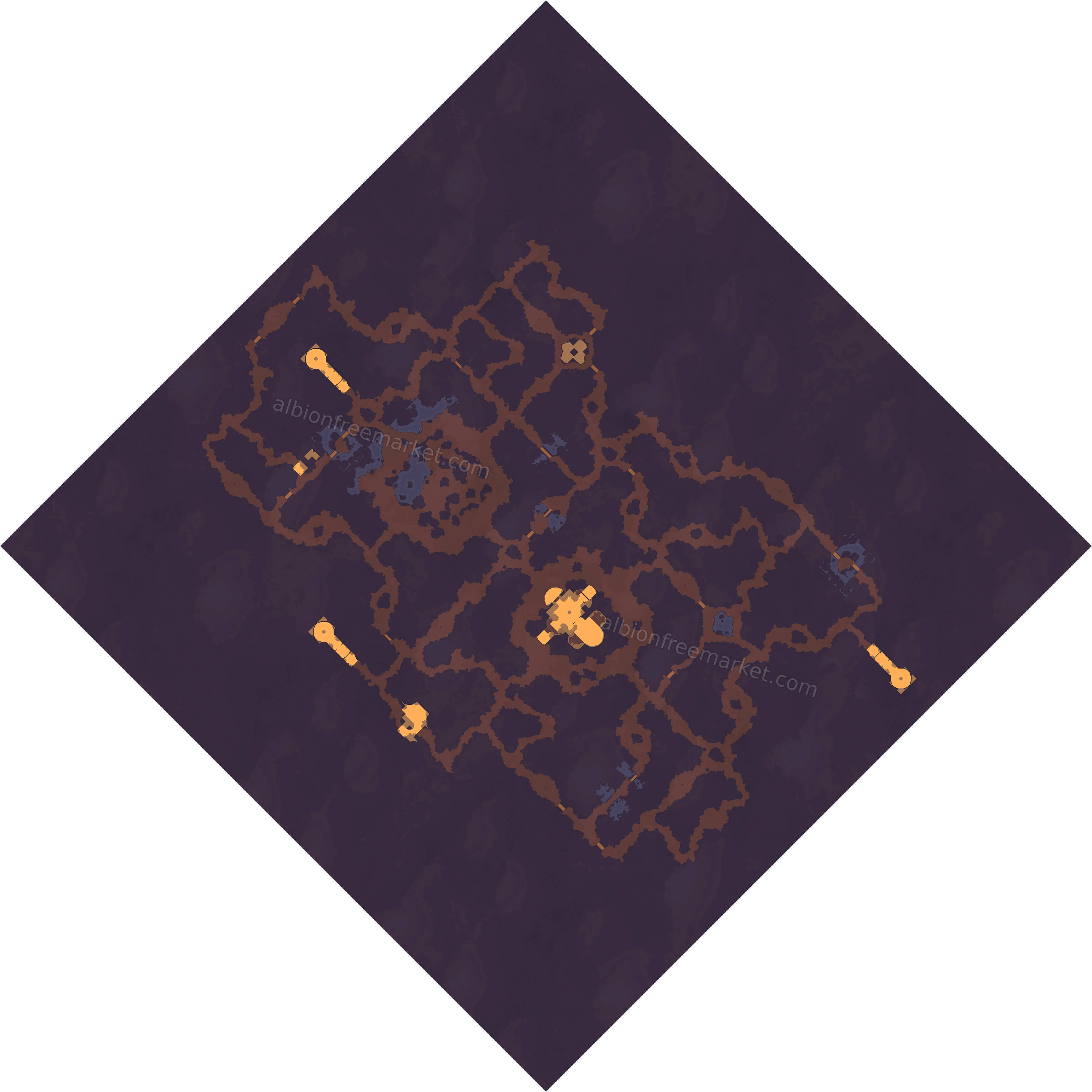 Secent-Vyntum Albion Online map