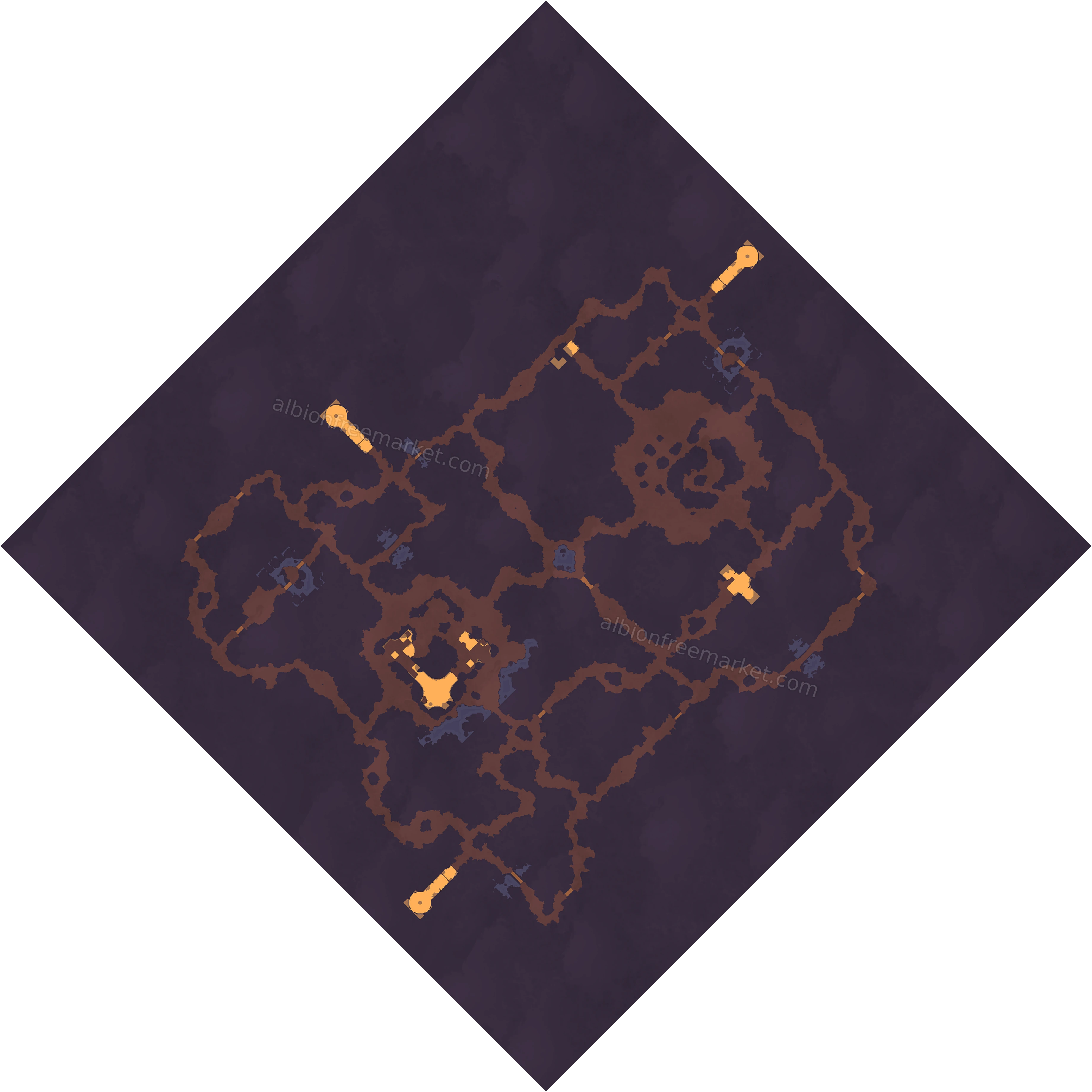 Secent-Viesum Albion Online map