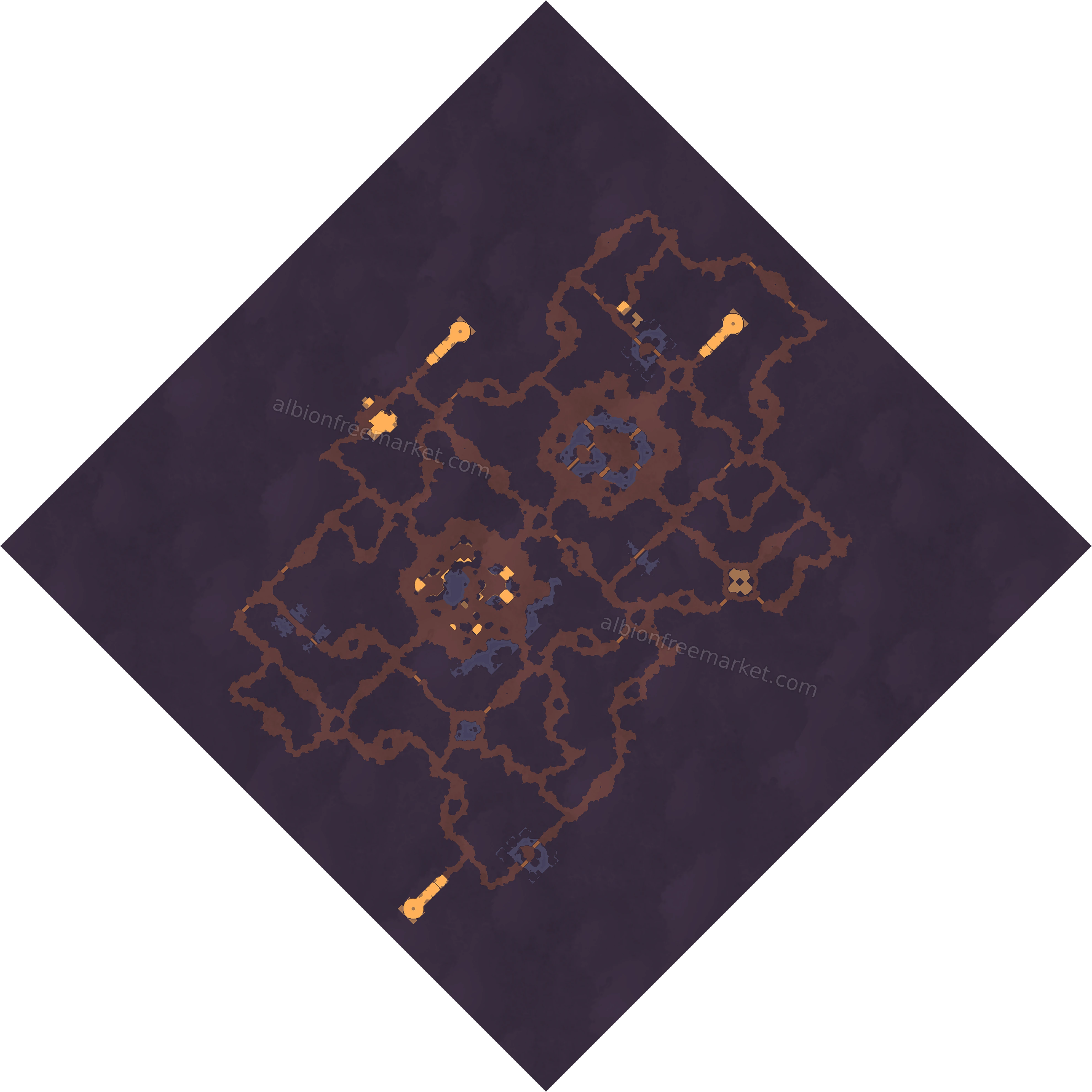 Secent-Sa-Odesis Albion Online map