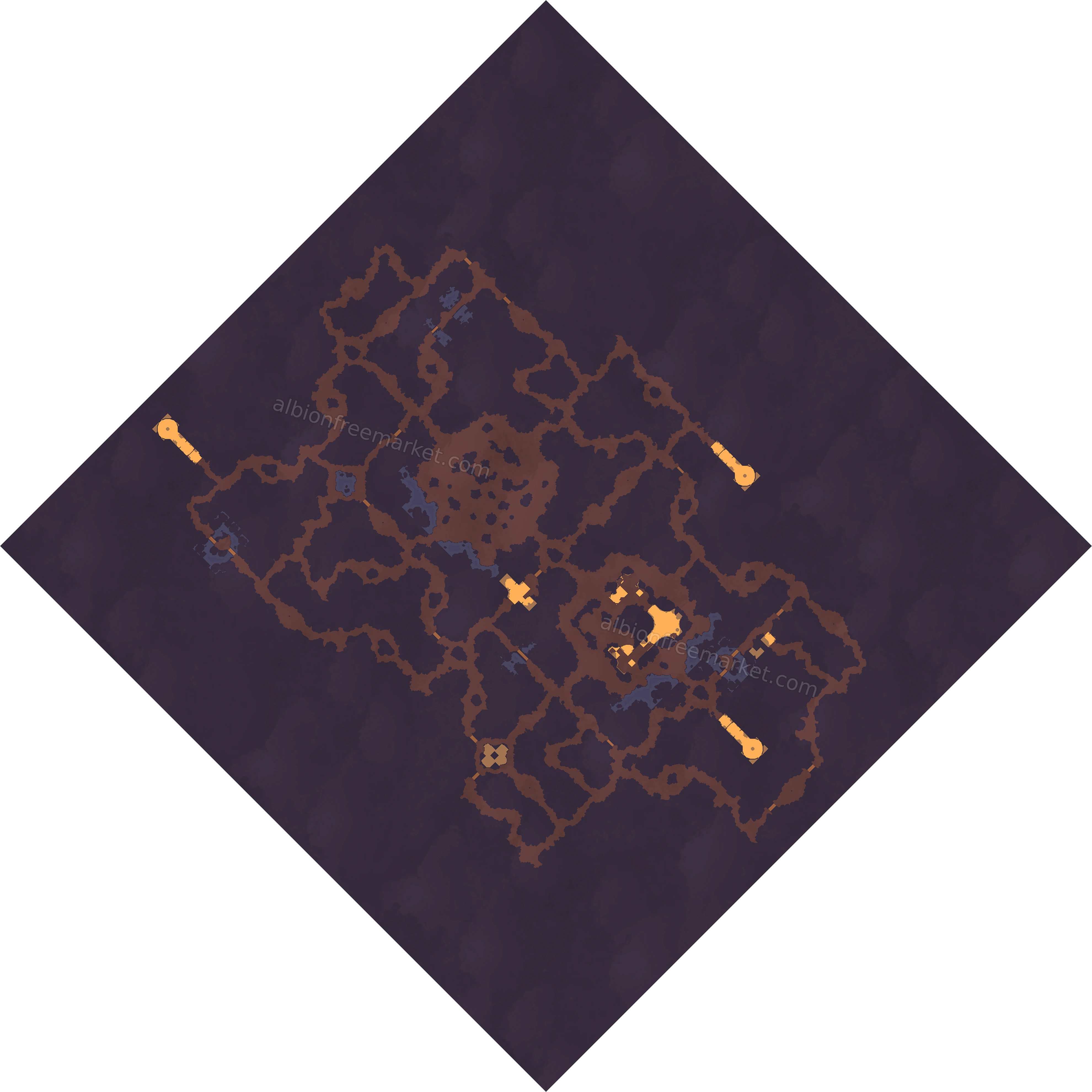 Secent-Qi-Qinsom Albion Online map