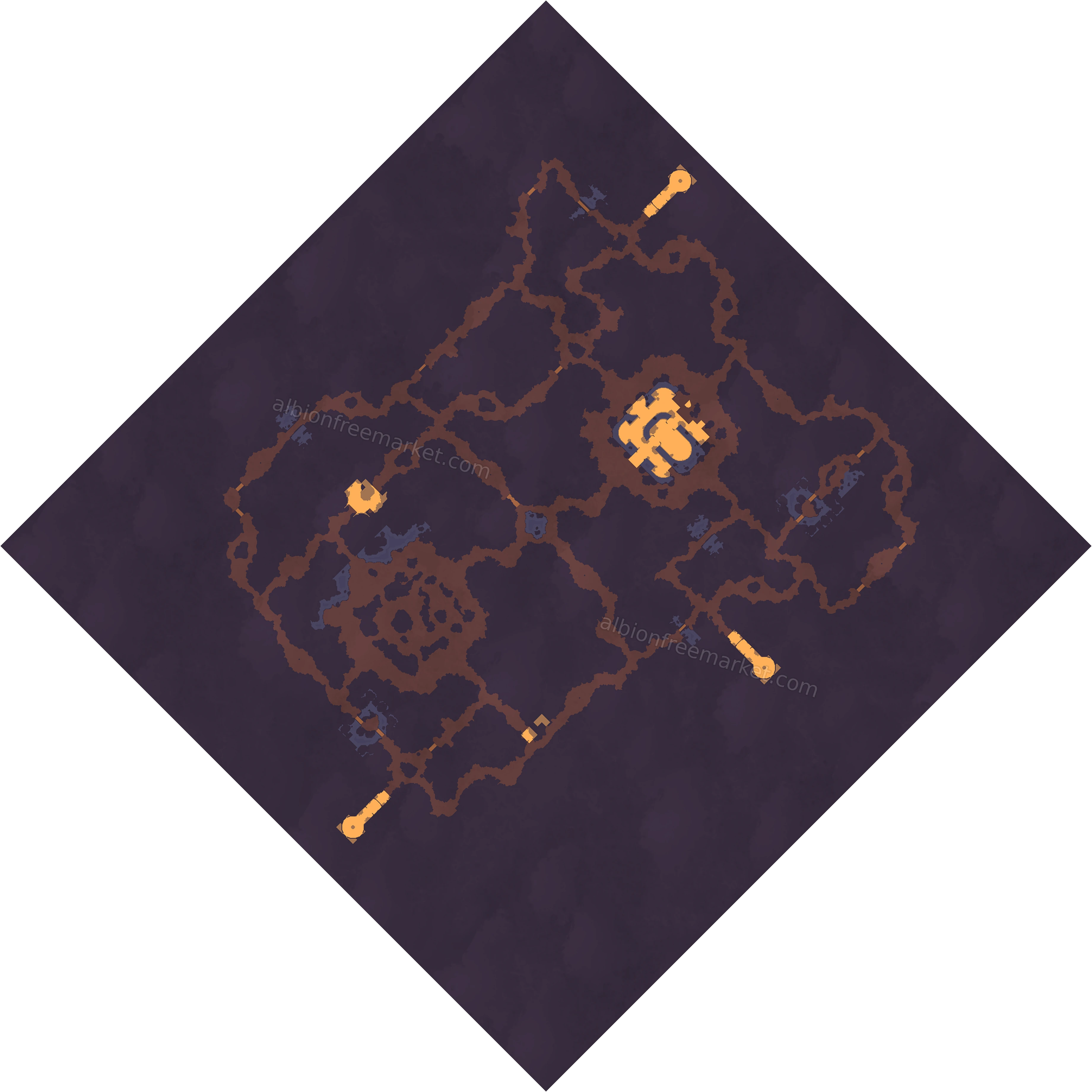 Secent-Nutum Albion Online map